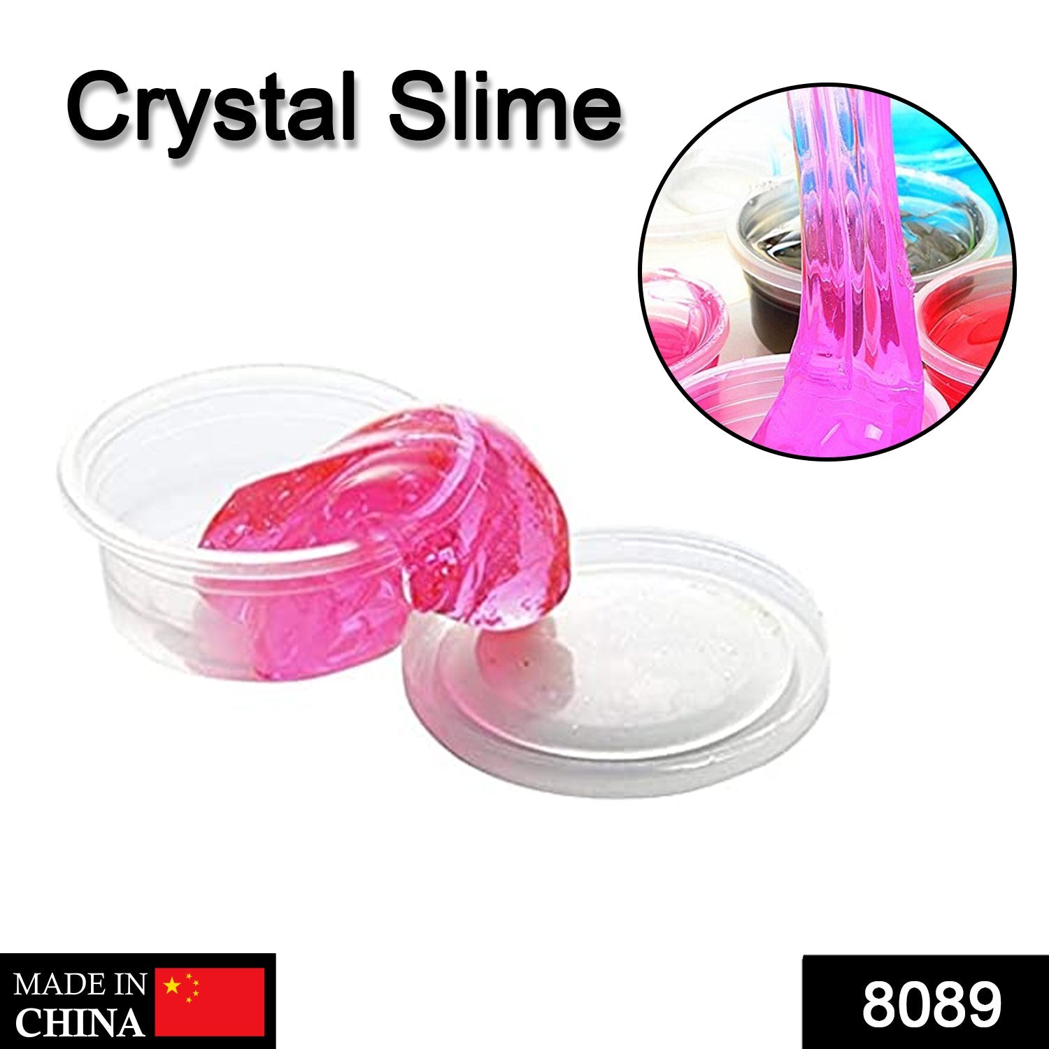 8089 Soft Jar Slime Combo of Crystal Slime