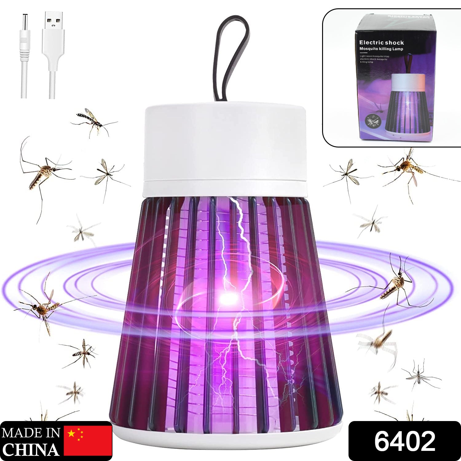 6402 Mosquito Killer Machine Mosquito Killer USB Powered Bug Zapper Mosquito Lamp For Home Electric LED Lamp Mosquito Killer Indoor / Outdoor Mosquito Trap Machine