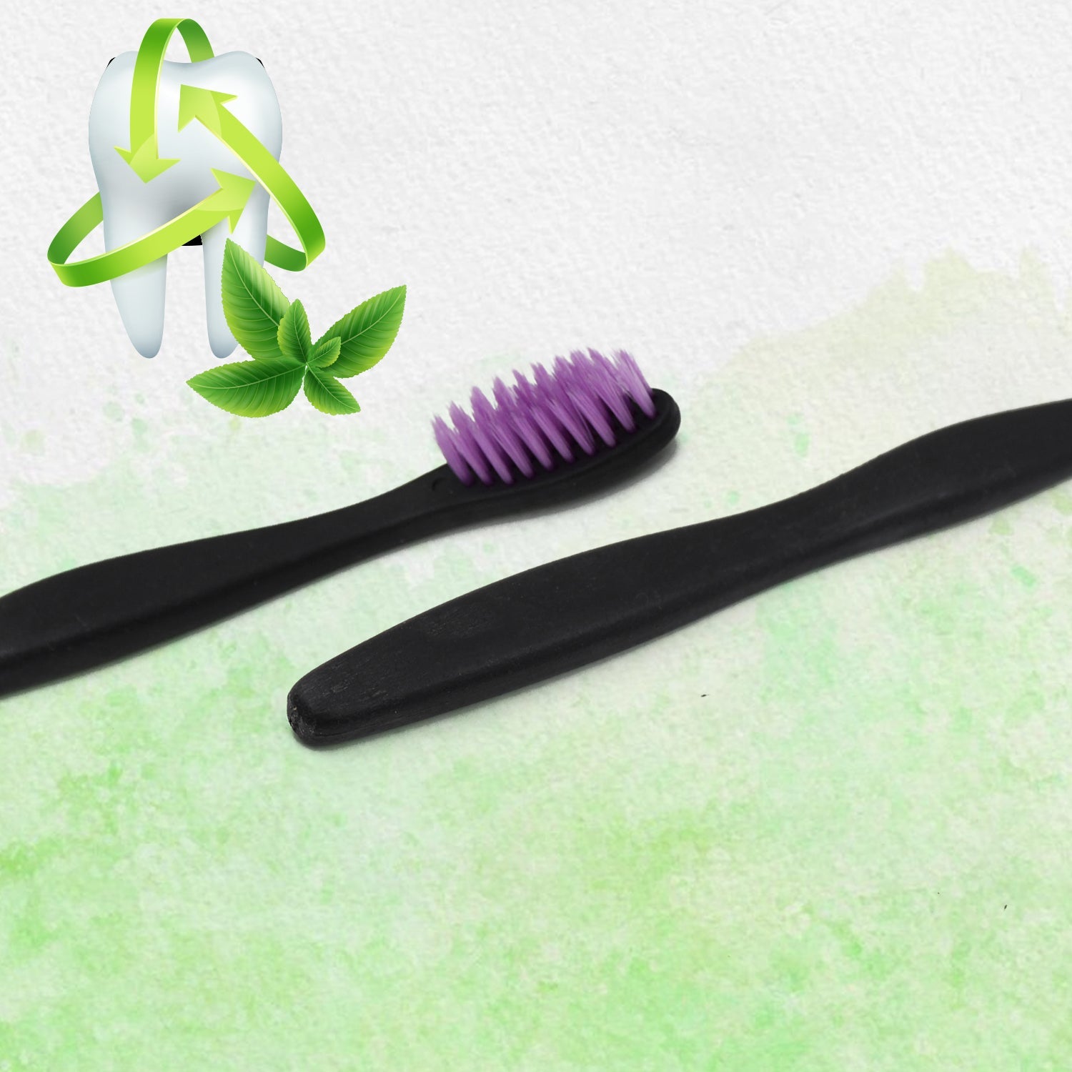 13051 Soft Toothbrush With Plastic Round Box for Men and Women, Kids, Adults Plastic Toothbrush (15 pcs Set / Mix Color)