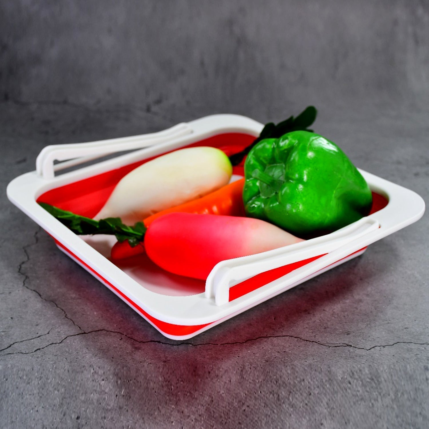 2907 Refrigerator Folding Storage Box Fridge Storage Basket, Fridge Racks Tray Sliding Storage Racks