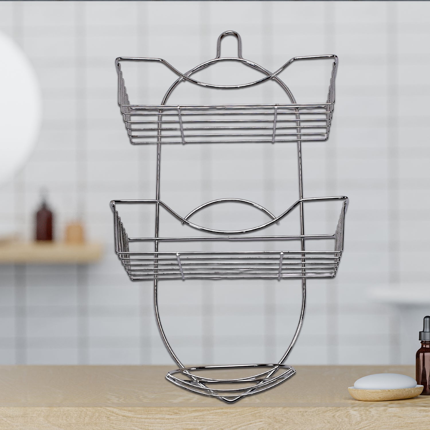 5184 Shower Hanger Steel For Bathroom & Home Use