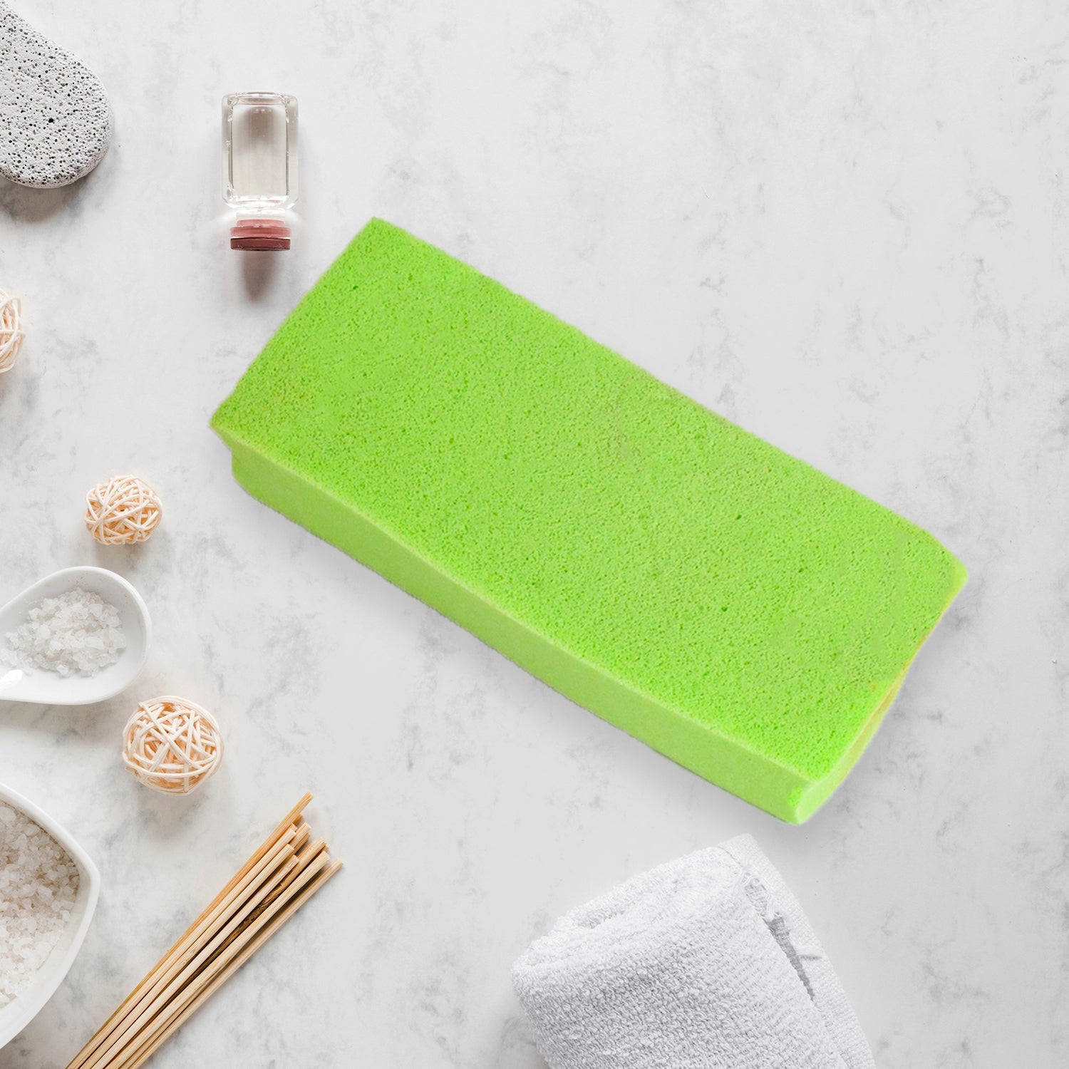 12606 Bath Sponge for Women, Men, Kids, Sponge Body Scrubber Shower Sponge for a Relaxing Shower or Bath