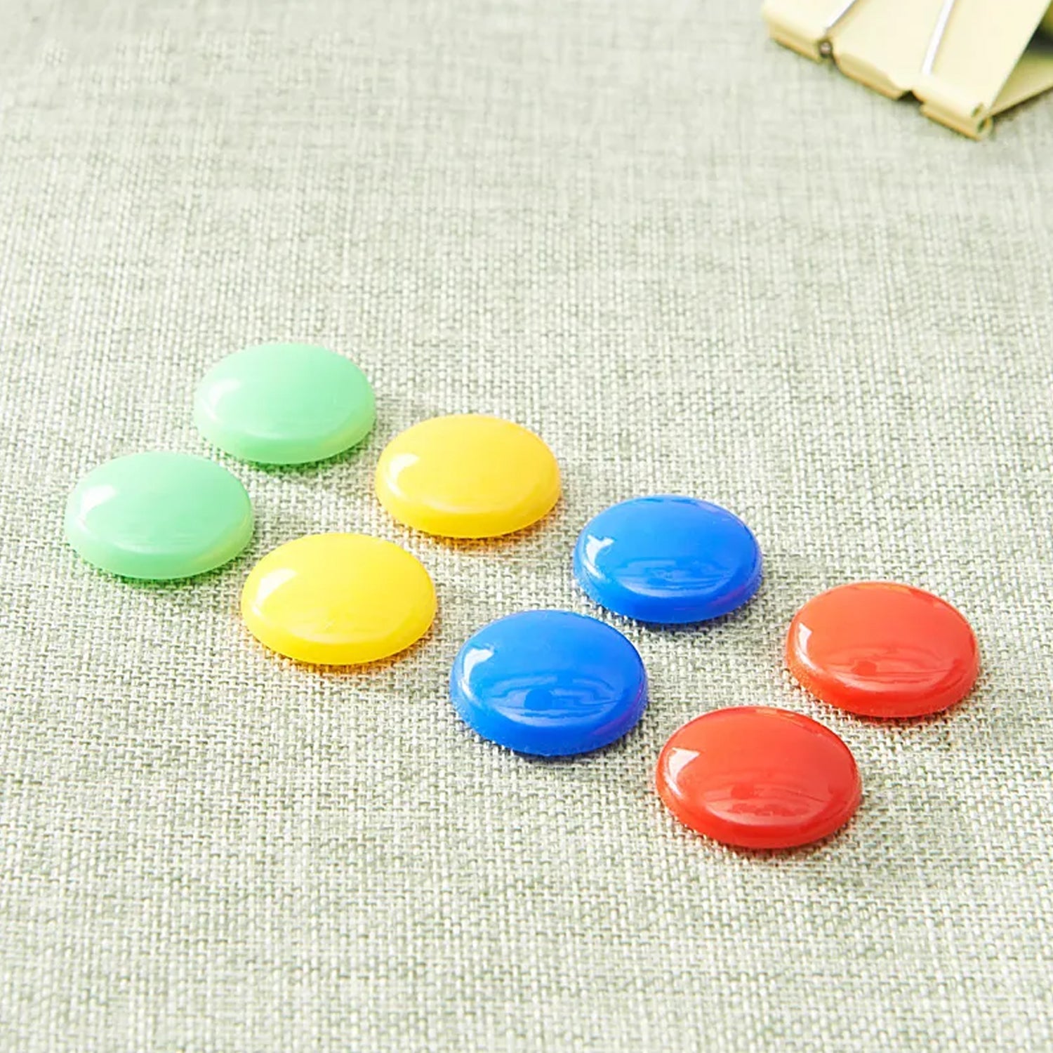 9192 Magnet Button Durable Magnetic Button Children Experiment Magnet Set || Magnet Toy Sets Round Shaped Magnet Set ( Set of 10 )