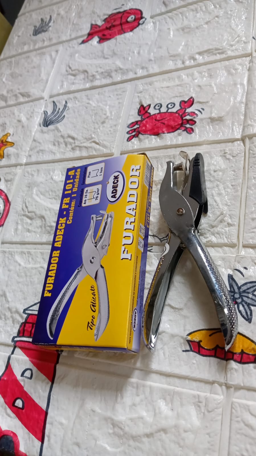 9143 Hole Punch Crafts Single Hole Puncher Hole Puncher Whole Puncher Paper Hole Office Puncher Office Supply Paper Cutter