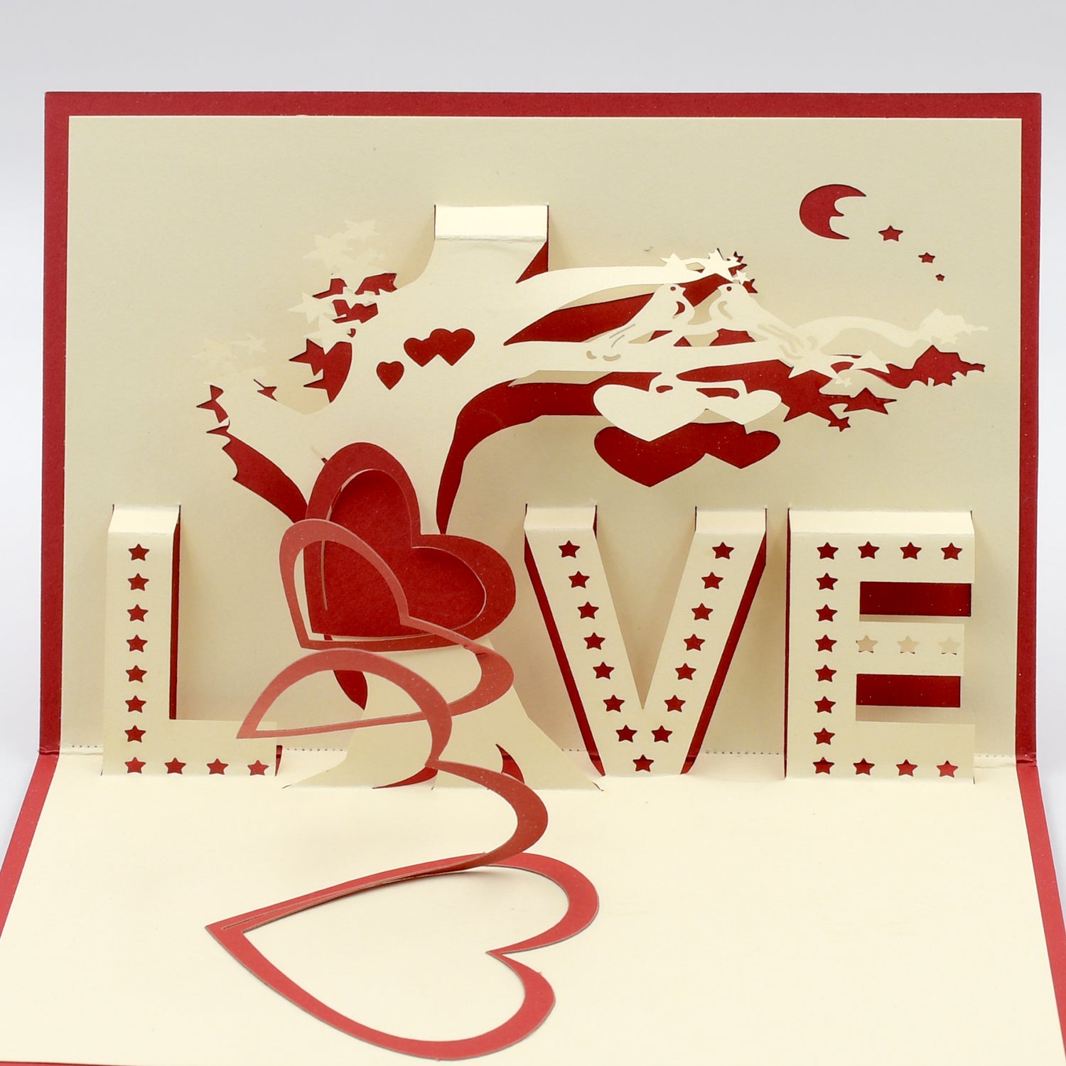 3D Paper Wish Card High Quality Paper Card All Design Card Good Wishing Card (Birthday , Valentine , love , Christmas Card) (1Pc )