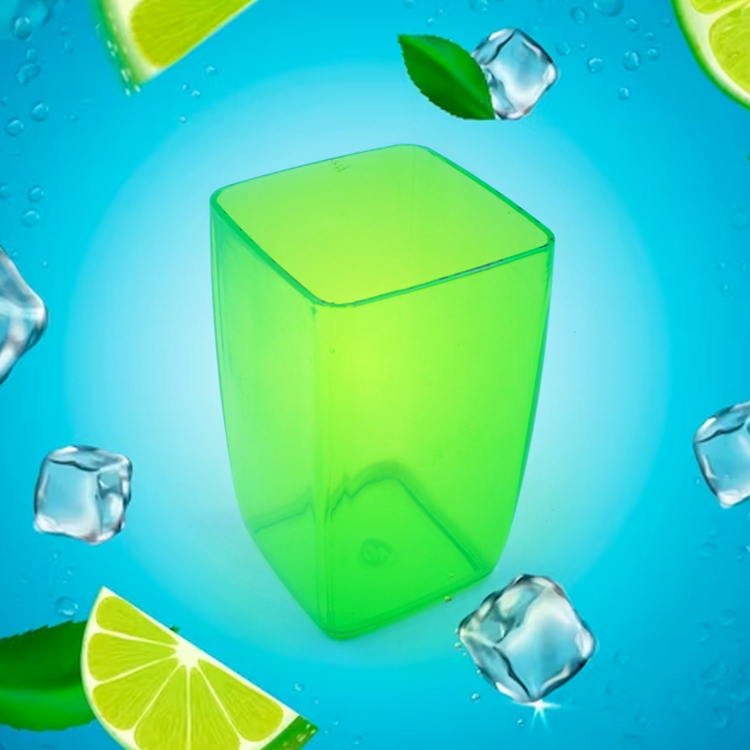 5517 Multi-Purpose Unbreakable Plastic Mini Juice / Water Glass Bathroom Tumbler Cup Unbreakable Dental Rinsing Cup (1 Pc)