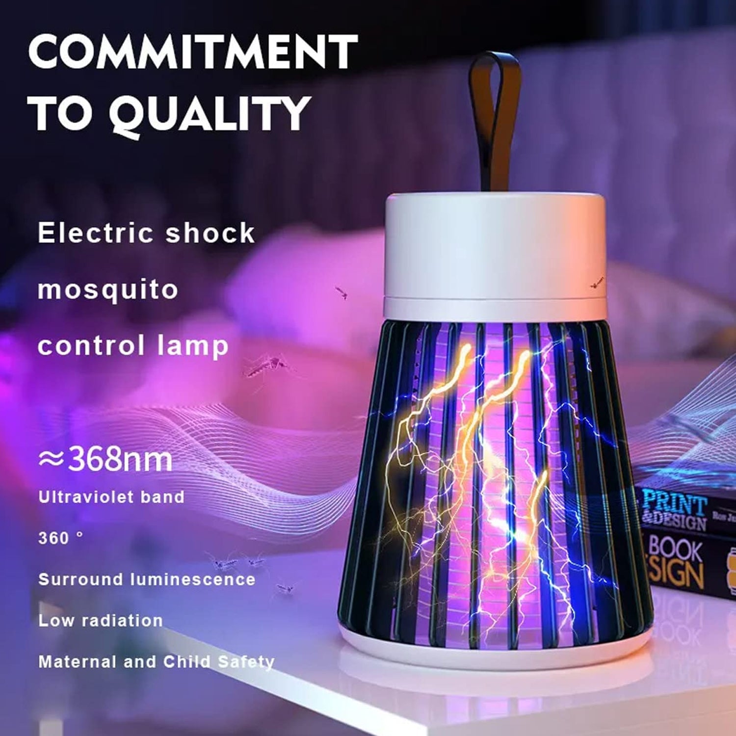 6402 Mosquito Killer Machine Mosquito Killer USB Powered Bug Zapper Mosquito Lamp For Home Electric LED Lamp Mosquito Killer Indoor / Outdoor Mosquito Trap Machine