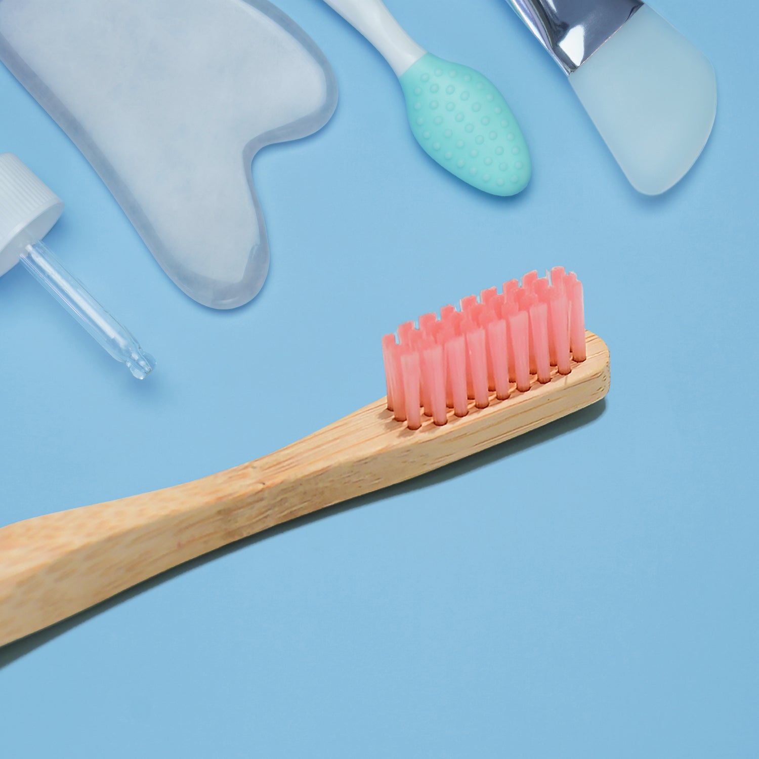 13030 Bamboo Wooden Toothbrush Soft Toothbrush Wooden Child Bamboo Toothbrush Biodegradable Manual Toothbrush for Adult, Kids (15 pcs set / With Round Box)