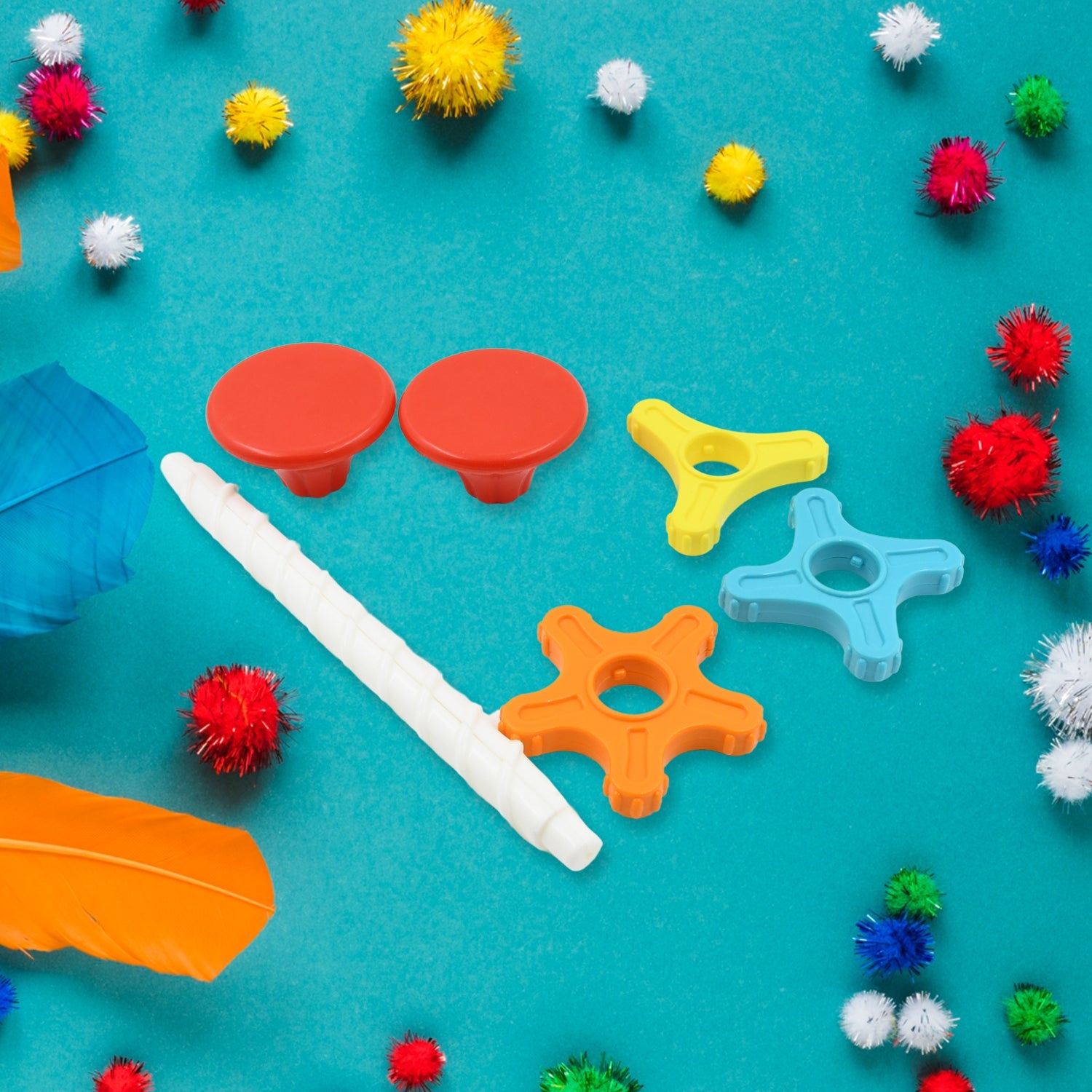 17995 Baby Toy, Mini Spinner, Educational Toy, Tower, Kids Spinning Toy, Puzzle Funny Rotating Tower Toy High Quality Gift for Baby Brain Game Mini Capable of Developing Big Brains Toy (1 Pc)