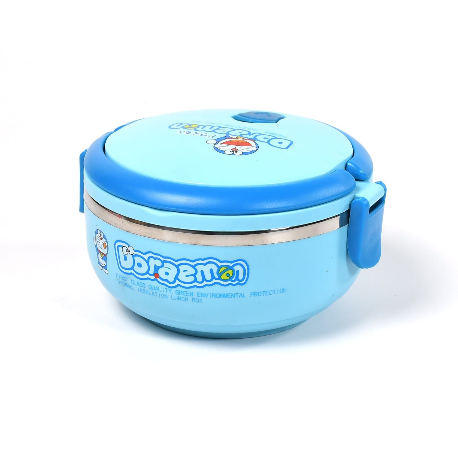 2874A Single Layer Doraemon Steel Lunch Box High Quality Premium Lunch Box For Office & School Use