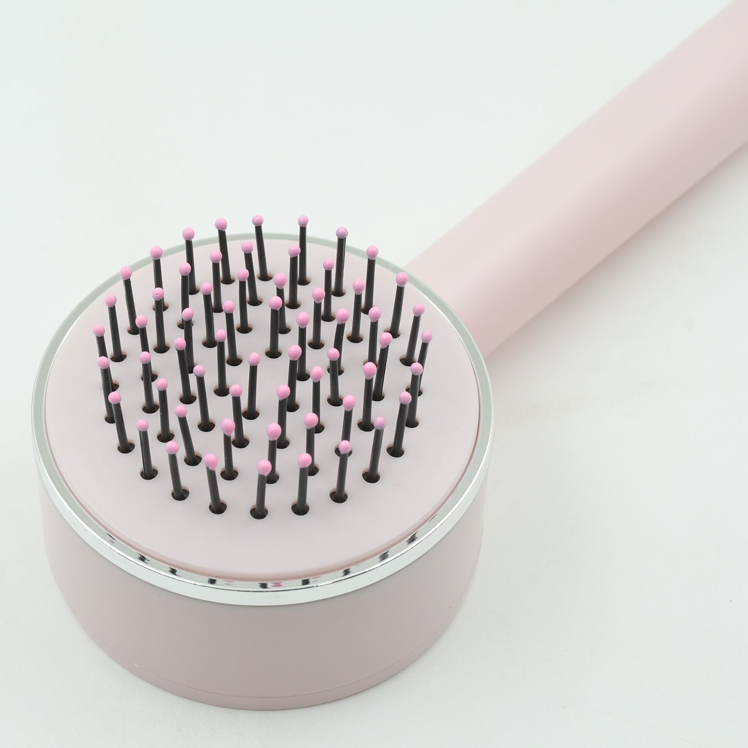 6034 Air Cushion Massage Brush, Airbag Massage Comb with Long Handle, Self-Cleaning Hair Brush, Detangling Anti-Static for All Hair