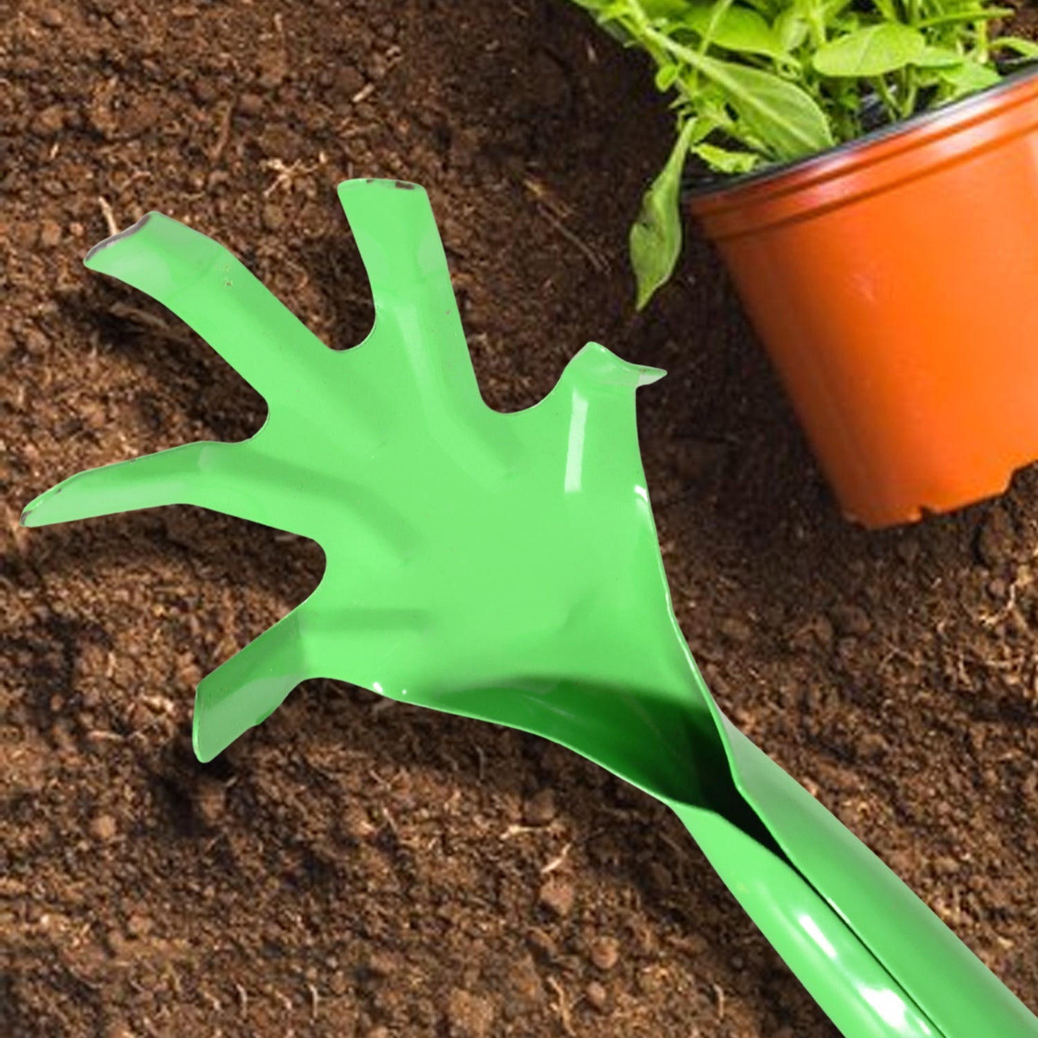 8531 Heavy Duty Garden Tools, Gardening Metal Hand Cultivator Tools for Home Garden, Indoor and Outdoor Gardening for Plants, Agriculture, and Soil Tools (1 Pc)