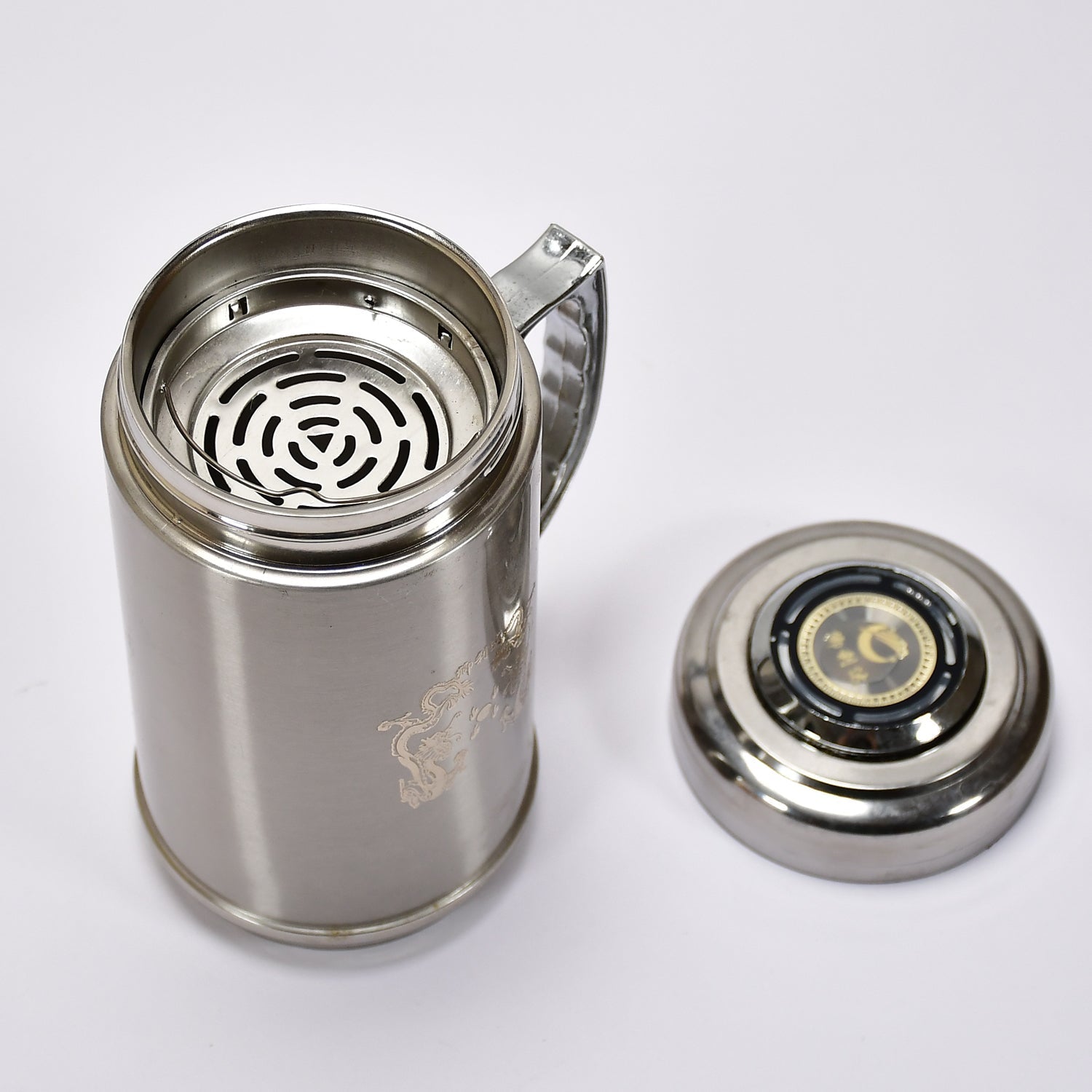 6751 Double-Wall Thermos Water Bottles, Spill Proof with Leakproof Drinking Cup