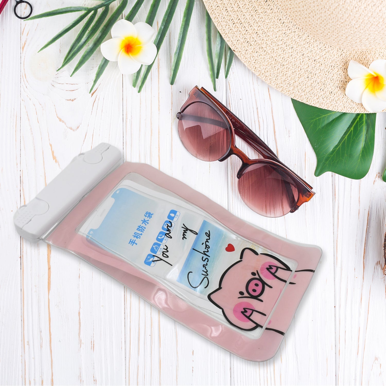 13137 Waterproof Pouch Lock Mobile Cover Underwater Mobile Case For All Type Mobile Phone (1 Pc)