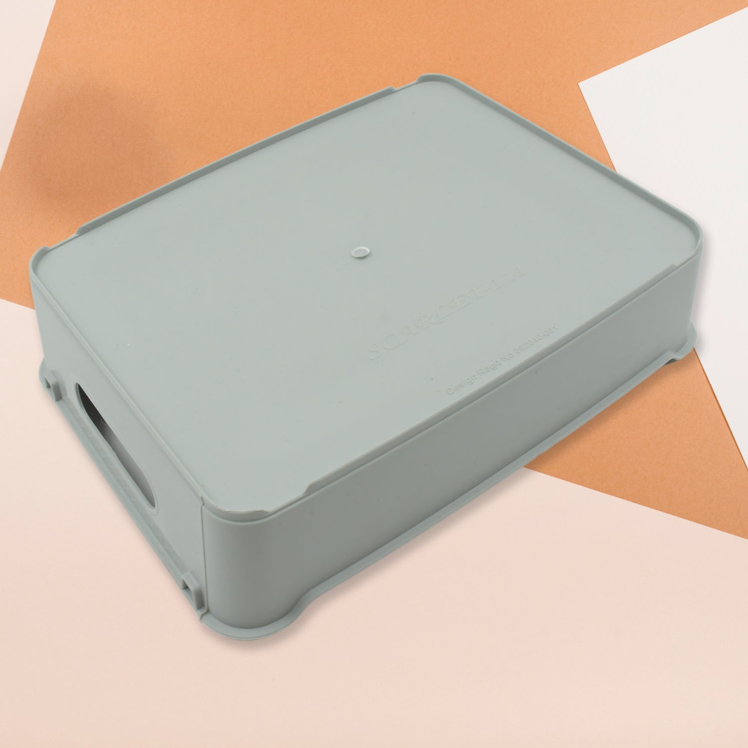 3645 Multipurpose Organising & Storage Plastic Tray, Fruit & Vegetable/ Multi Purpose Tray, Organizer for Kitchen, Countertop, Cabinet, Bathroom Plastic Storage Basket For Store Fruits, Vegetables, Magazines, Cosmetics, Stationary Set of 3