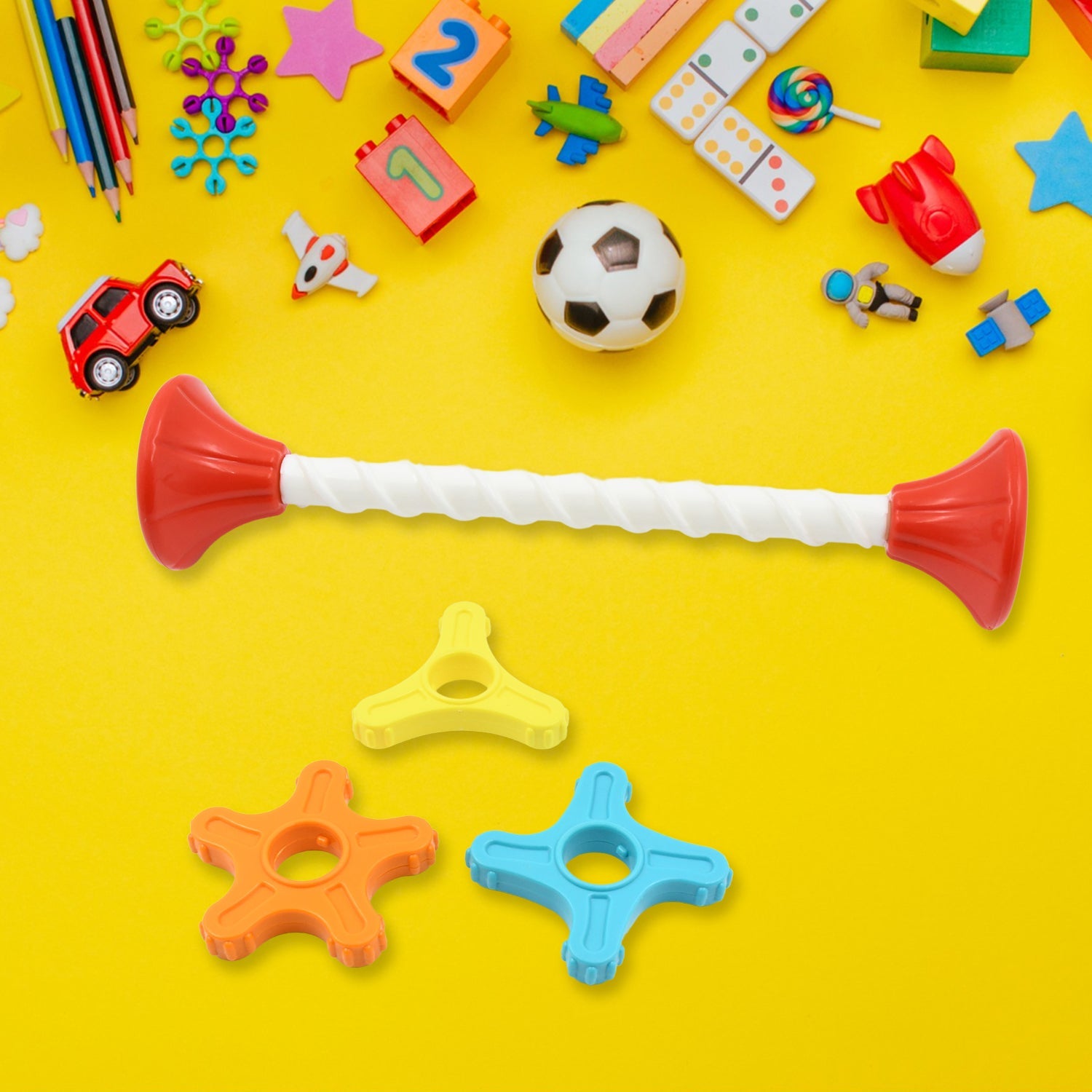 17995 Baby Toy, Mini Spinner, Educational Toy, Tower, Kids Spinning Toy, Puzzle Funny Rotating Tower Toy High Quality Gift for Baby Brain Game Mini Capable of Developing Big Brains Toy (1 Pc)