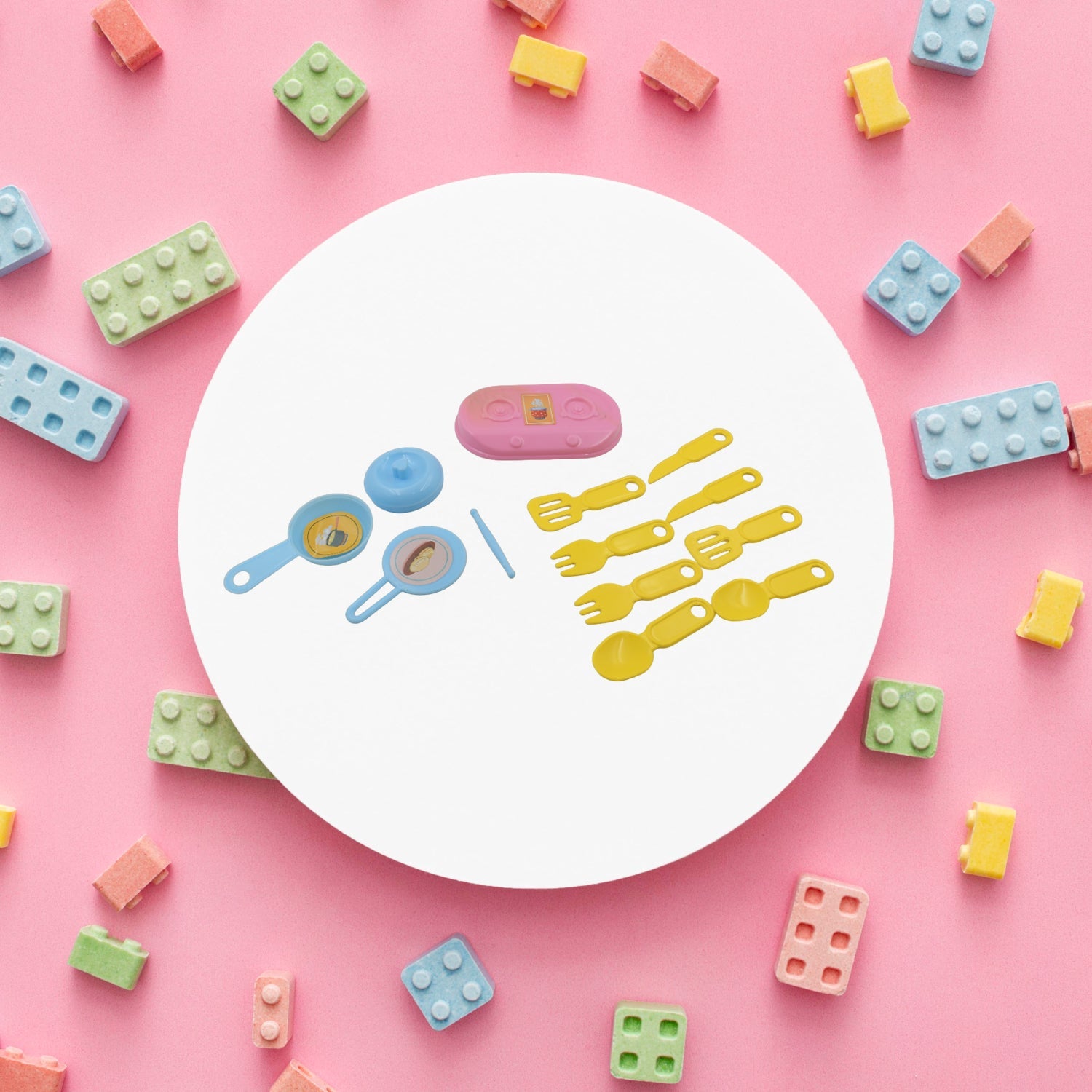 4380 Plastic Portable Cooking Kitchen Play Set Play Kitchen Set Toy with Basket, Knife & Various Types of Kitchen Play toy Set Cooking Play Set Colourful Cooking Tools, Children Learn Play Fun Toddler