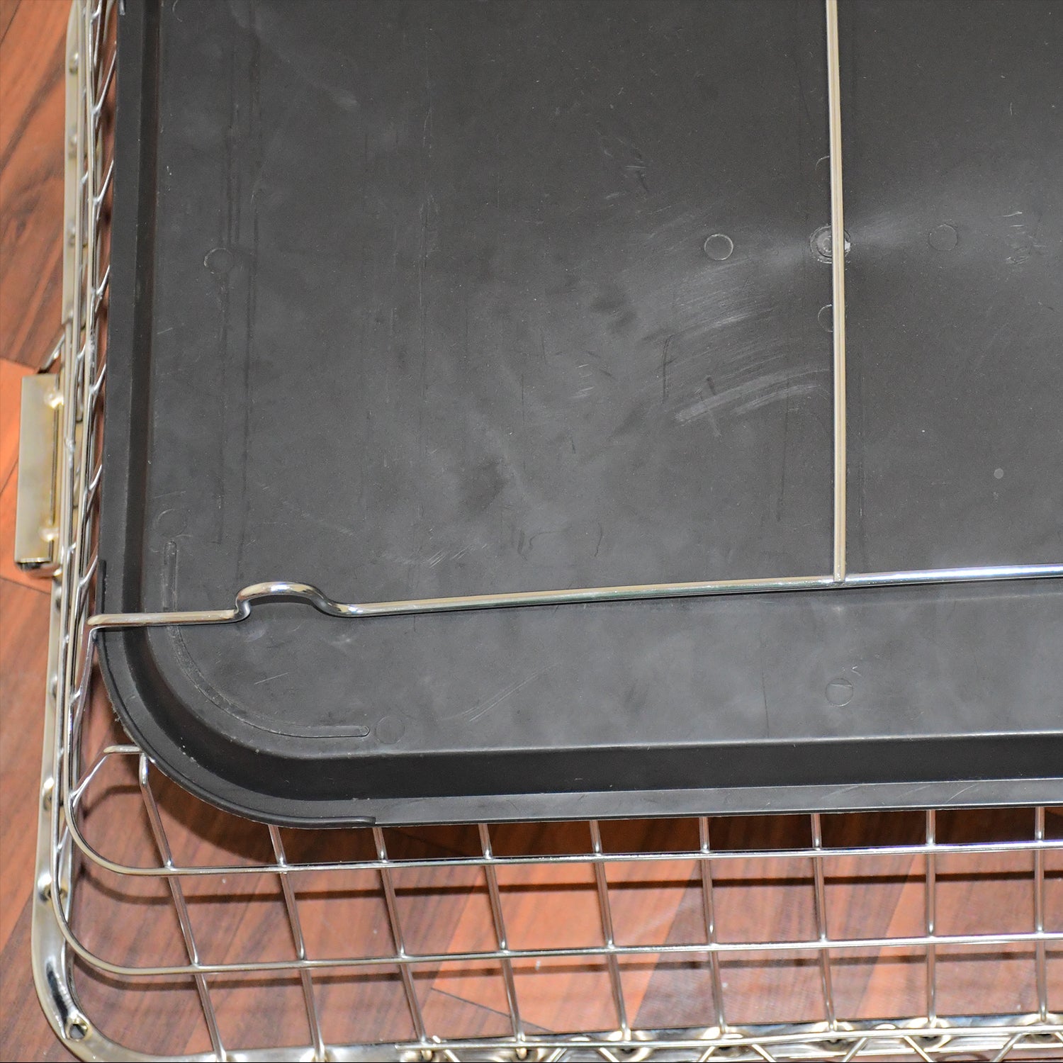 5853 Dish Drainer Rack With Drip Tray Stainless Steel Dish Drainer Rack with Drip Tray, Utensil Drying Stand for Kitchen Plate Rack Bartan Basket for Kitchen Utensils/Dish Drying Rack with Drainer/Bartan Basket/Plate Stand ( 57 x 45 x 19 cm)