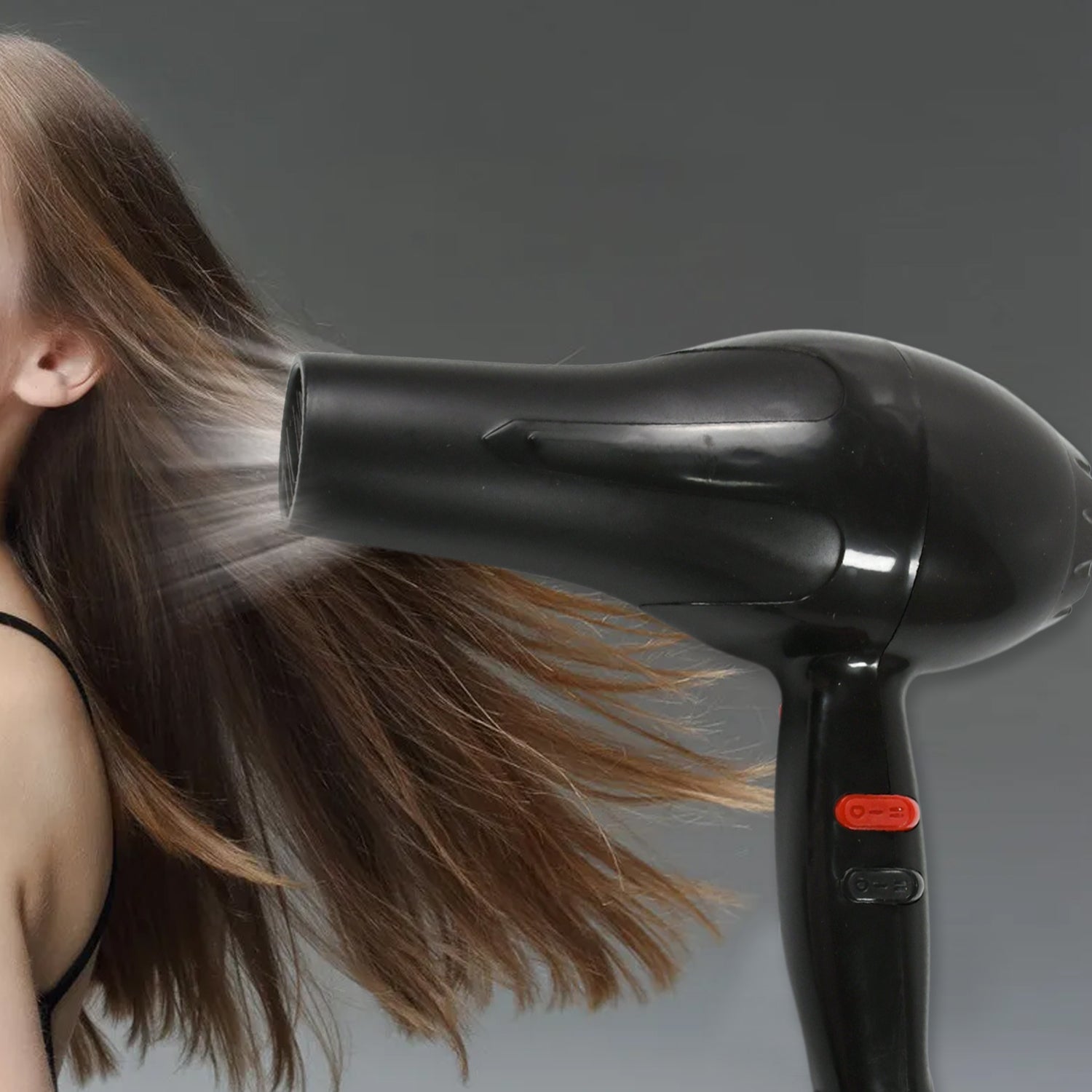 13025 Professional Multi Purpose Hair Dryer Salon, Hair Dryer 2 Speed Settings For Women And Men (1800 Watts)