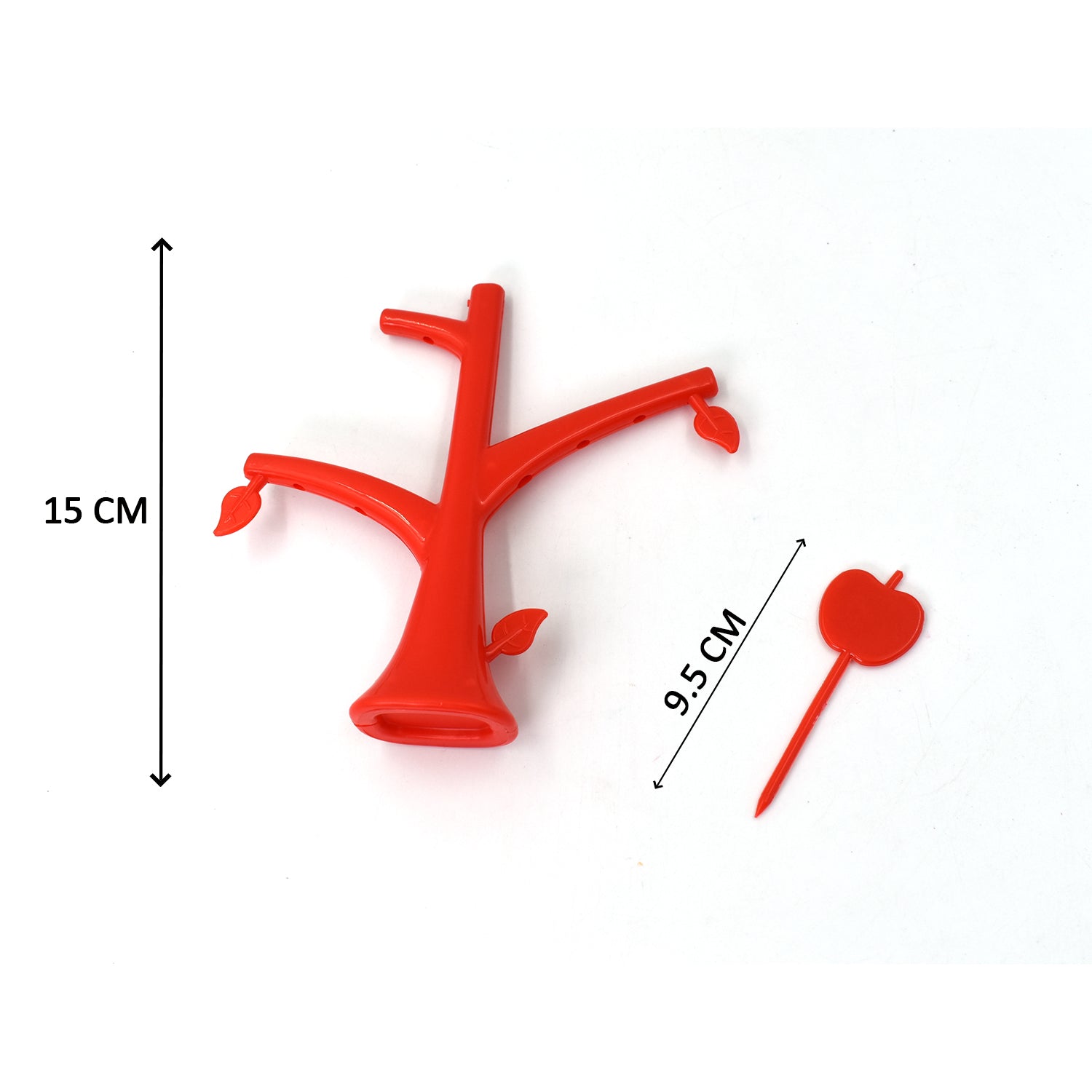 2719 6 Pc Fruit Fork widely used for fruits and vegetable salads while eating them, because of its pointed easy pickup shape and all.