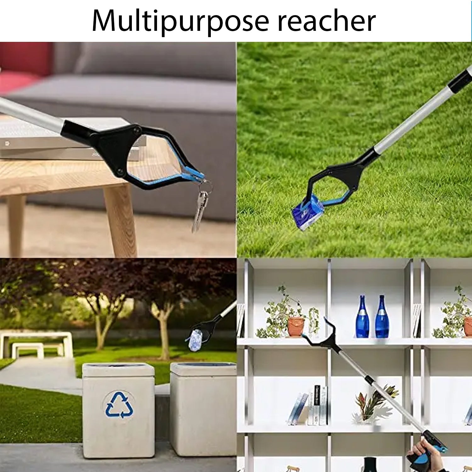 7534 GARBAGE LIFTER TOOL KITCHEN PICKER CLAW PICK UP RUBBISH HELPING HAND TOOL GARBAGE PICKER FLEXIBLE LIGHTWEIGHT TOOL