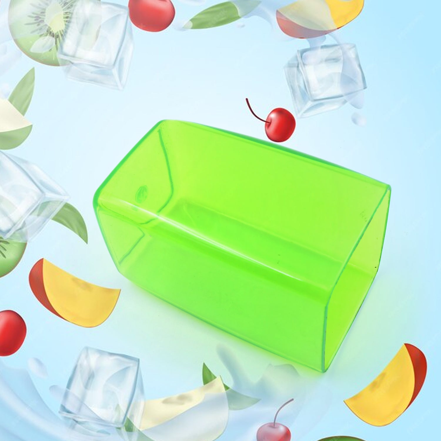 5517 Multi-Purpose Unbreakable Plastic Mini Juice / Water Glass Bathroom Tumbler Cup Unbreakable Dental Rinsing Cup (1 Pc)