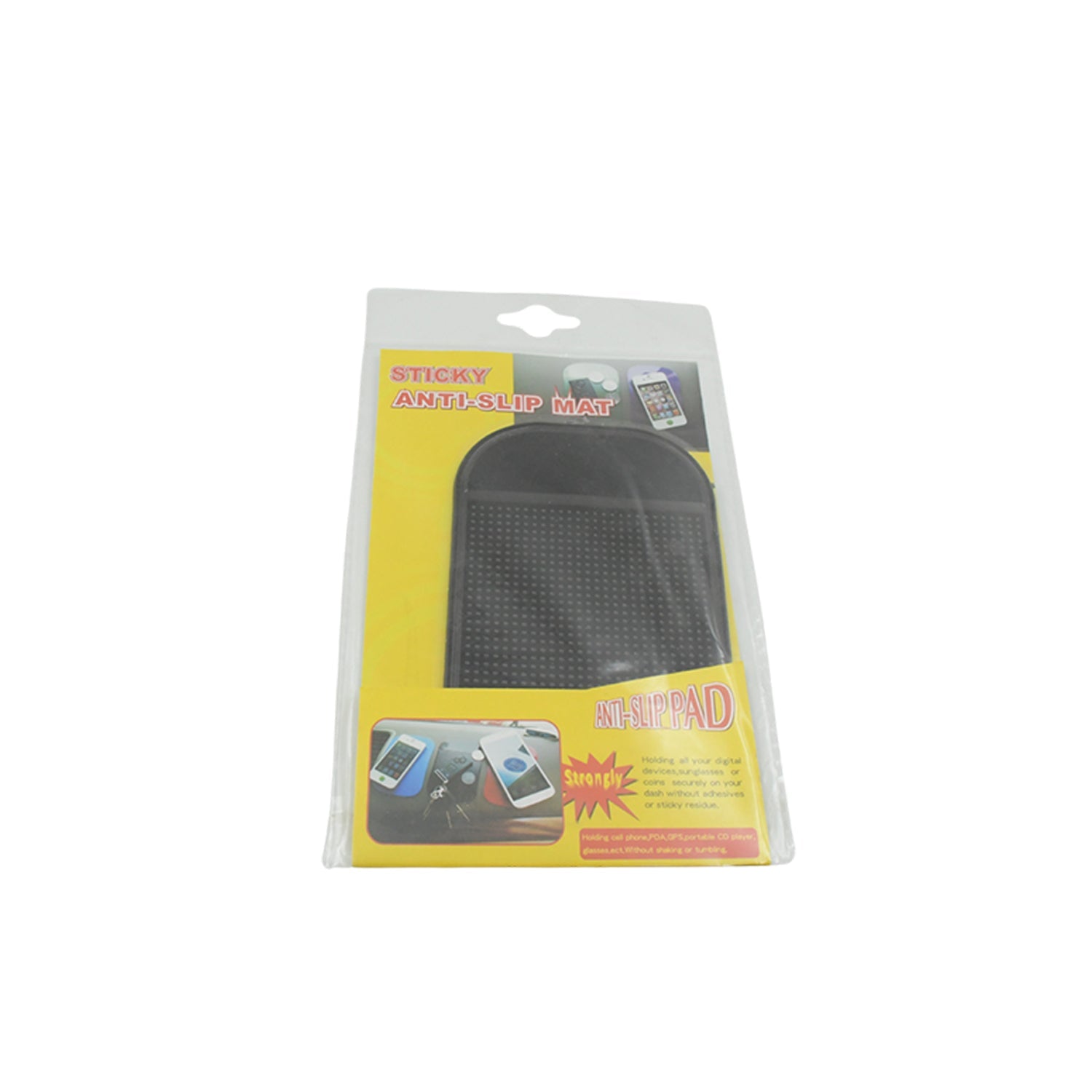 4303 Car Non-Slip Mat Car Holder, Non-Slip Mat Anti-Slip Car Gel Pads Adhesive Mat Non-Slip Mat Car Dashboard for Other Equipment such as Mobile Phones Keys Glasses (1 Pc)