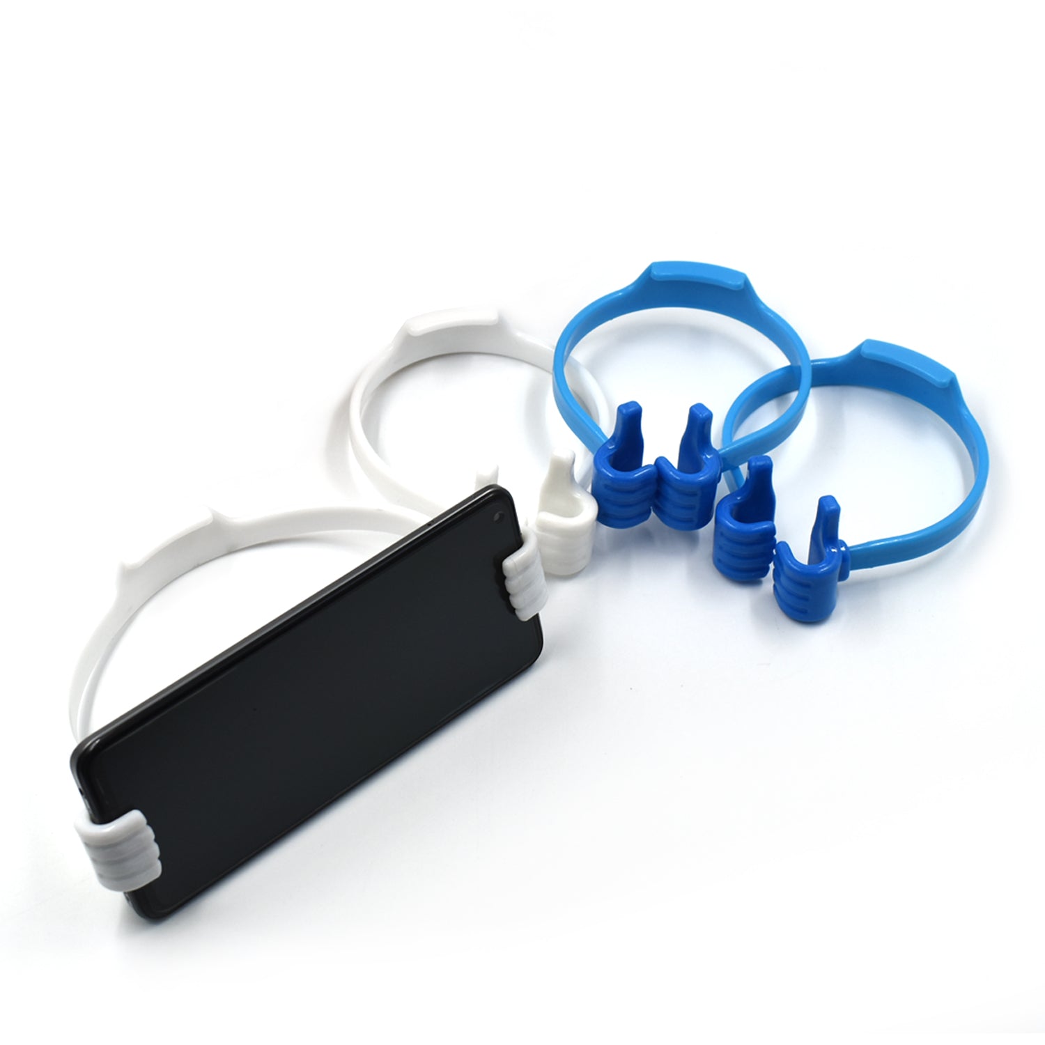 12845 Hand Shape Mobile Stand used in all kinds of places including household and offices as a mobile supporting stand (1 Pc / With Color Box)