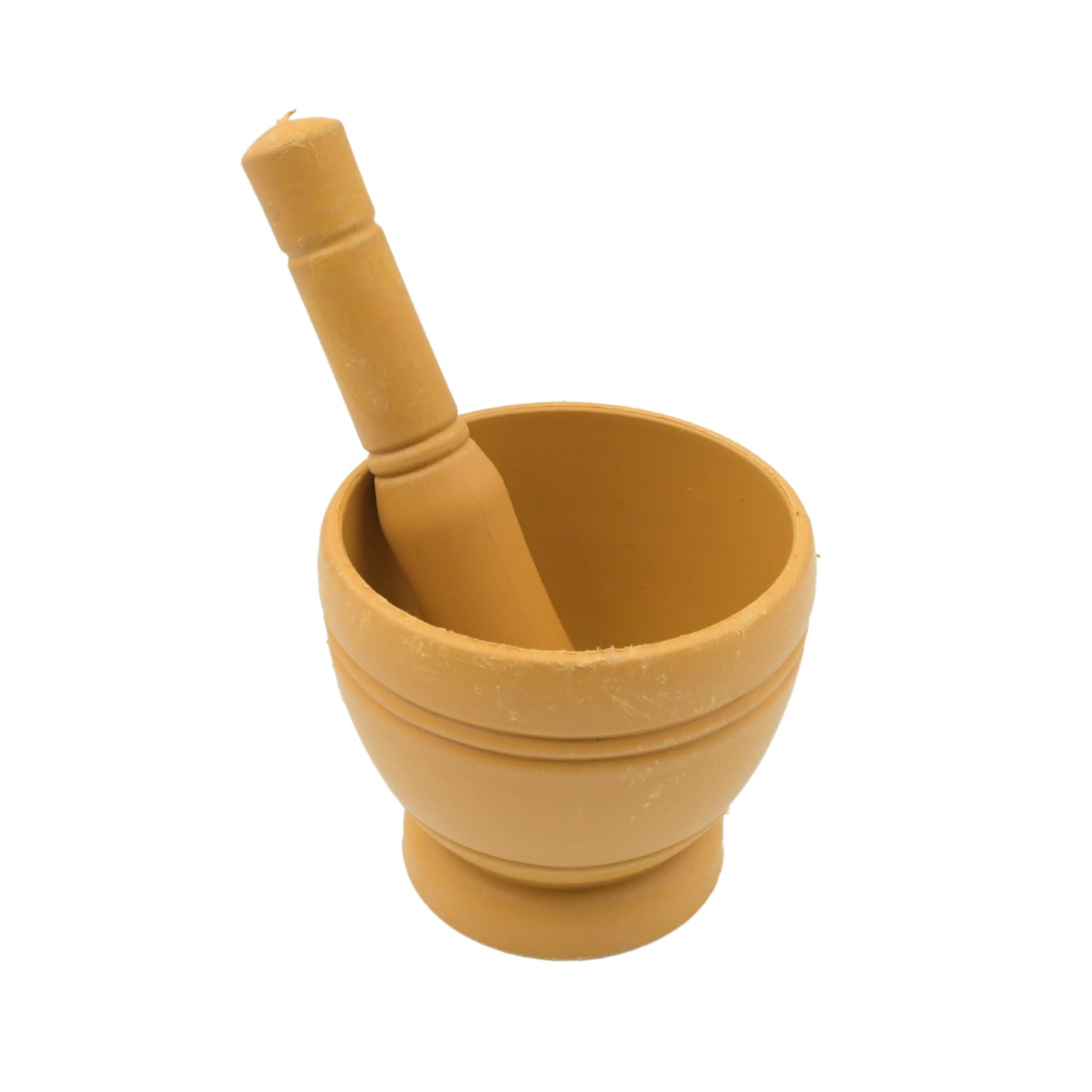 7193 Mortar and Pestle Set for Spices, Okhli Masher, Khalbatta, Kharal, Mixer, Natural & Traditional Grinder and Musal, Well Design for Kitchen, Home, Herb