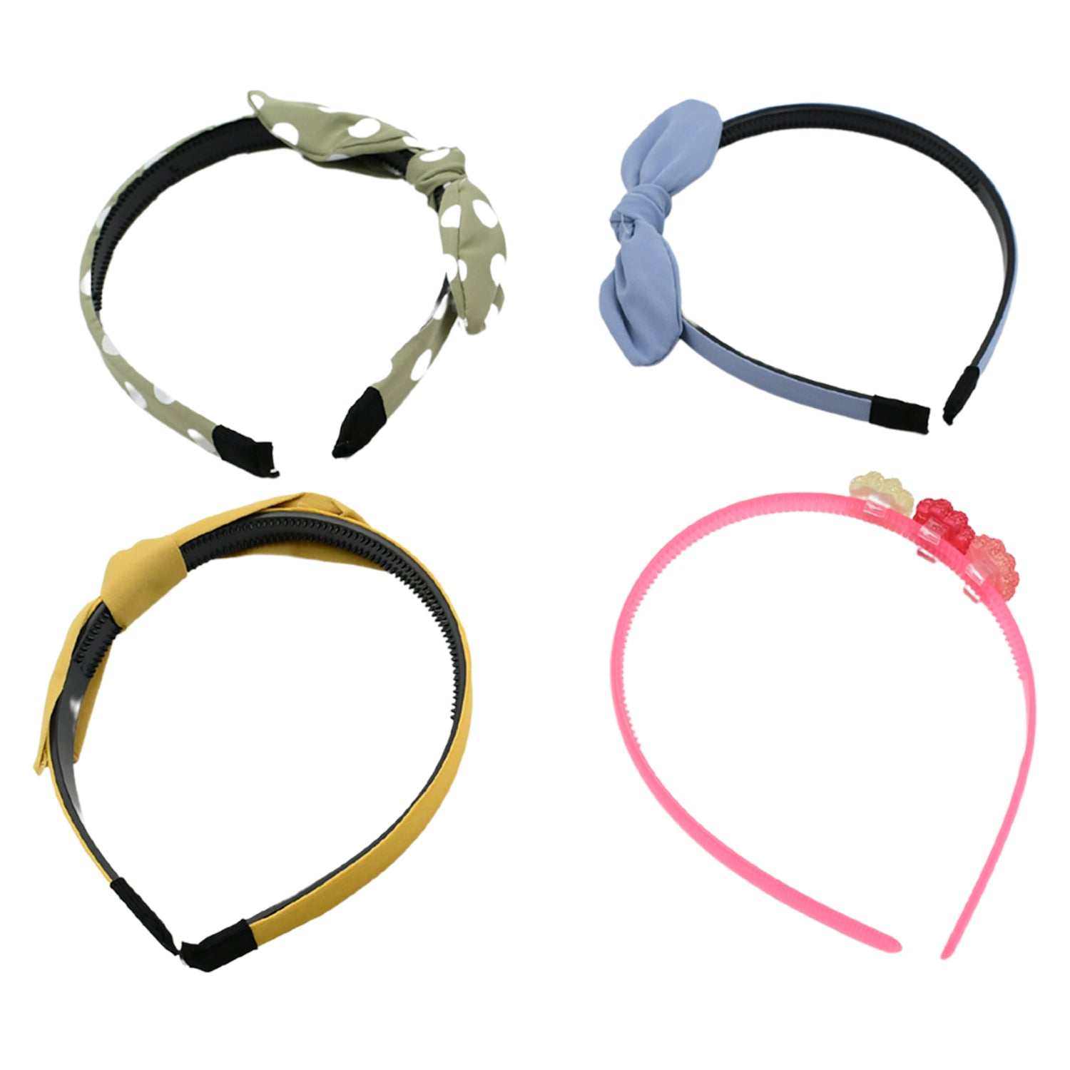 12632 Stylish Hair Accessories, Hairband / Headband for Baby Girls / Women / Hair Band Stretch Hair Accessories for Women Girls Hair Accessories Multicolor / Mix Designs