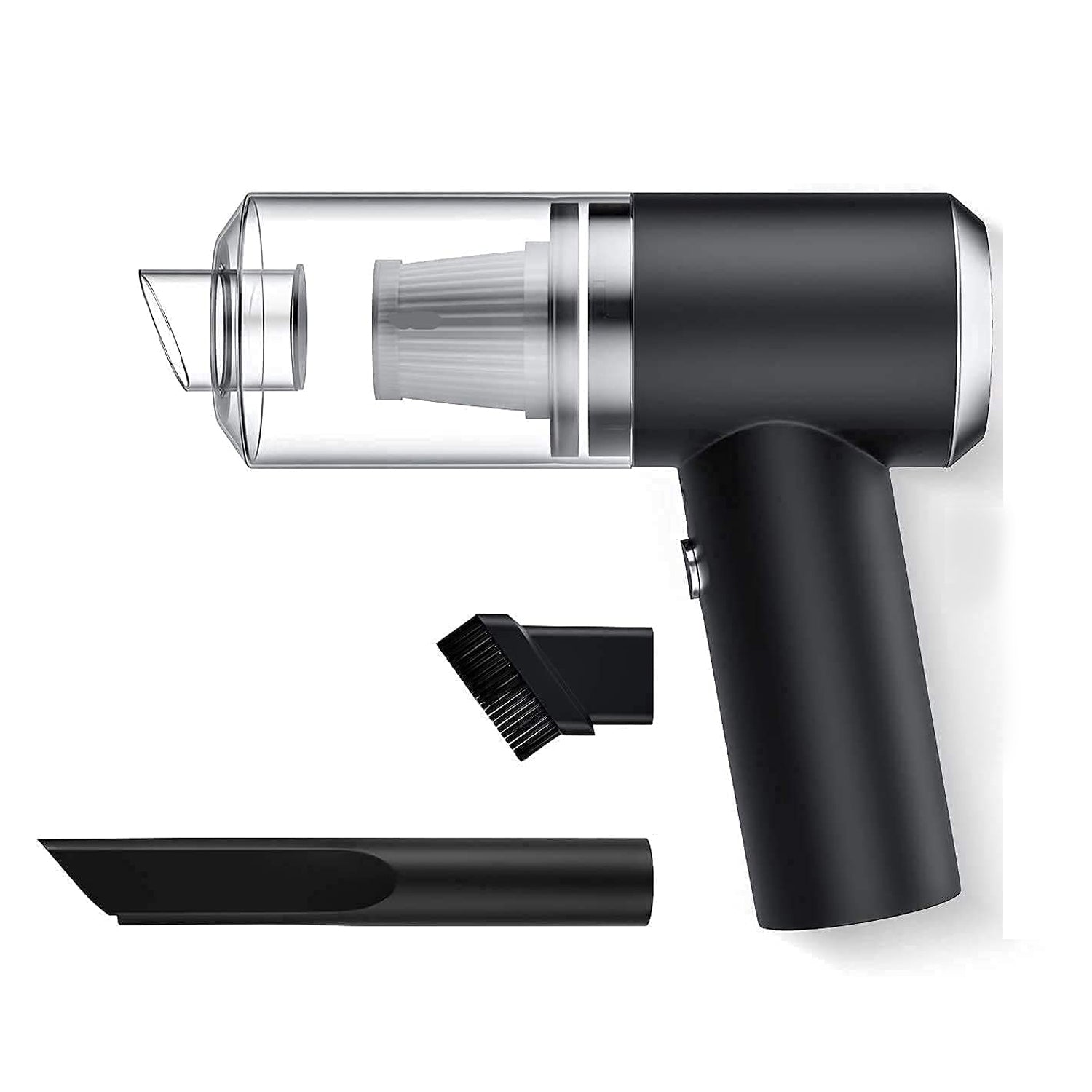 7370 Vacuum Cleaner Dust Collection 2 in 1 Car Vacuum Cleaner 120W High-Power Handheld Wireless Vacuum Cleaner Home Car Dual-use Portable USB Rechargeable