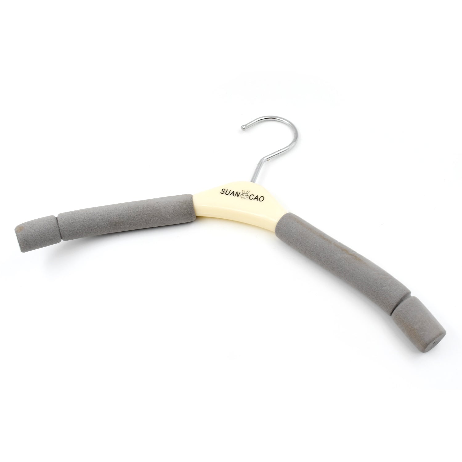 Solid Sponge Hanger Non-Slip Hanger Home No Trace Clothes Hanging Pants Clip Clothing Store Hangers, Clothes Hanger for Closet Wedding Dress Women, Men, Children Clothing (1 Pc / Mix Color)