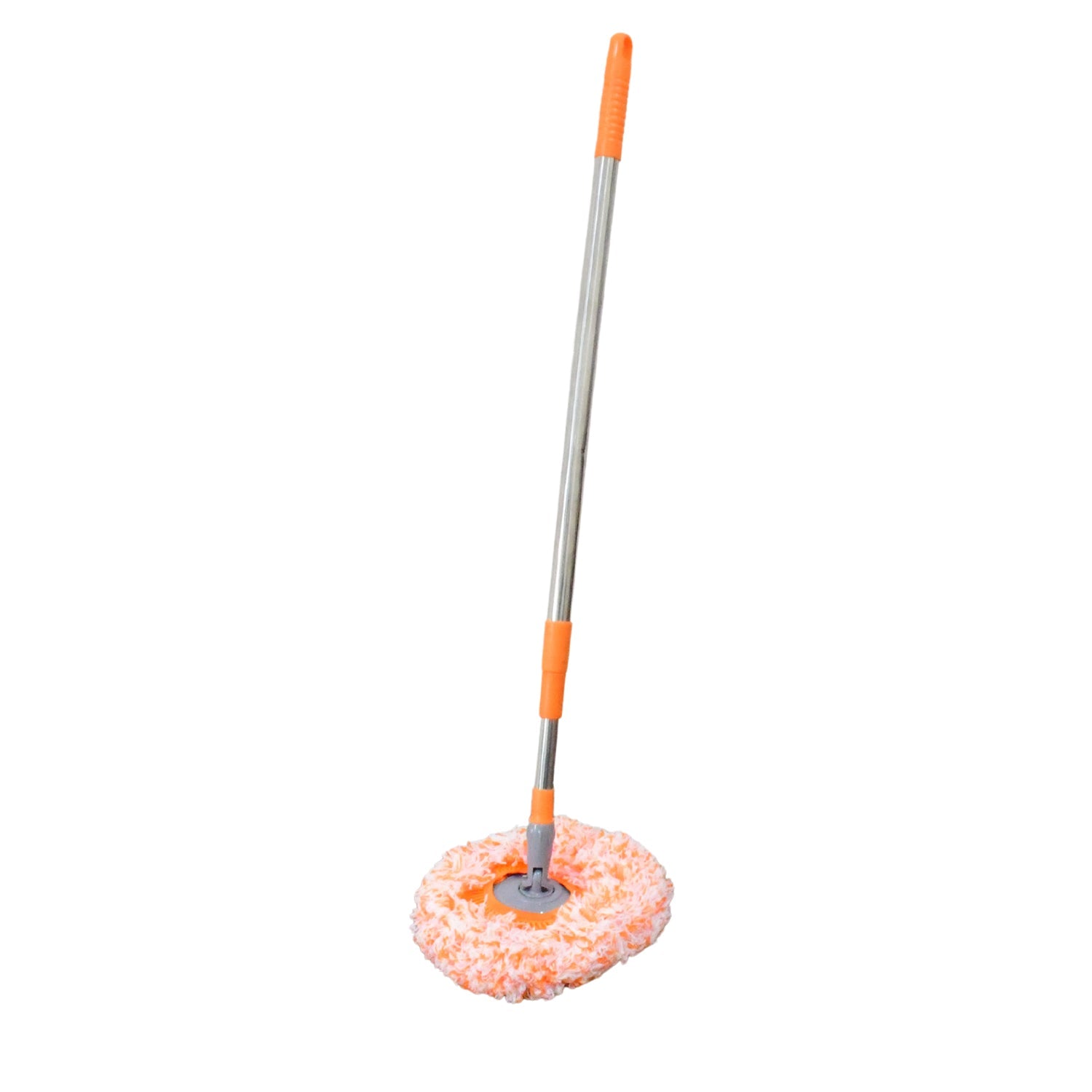 17963 360° Rotatable Ceiling Dust Cleaning Mop Extendable Long Lightweight Handle Mop Heads Pad, Spin Scrubber for Ceiling Floor Bathroom Kitchen Tile