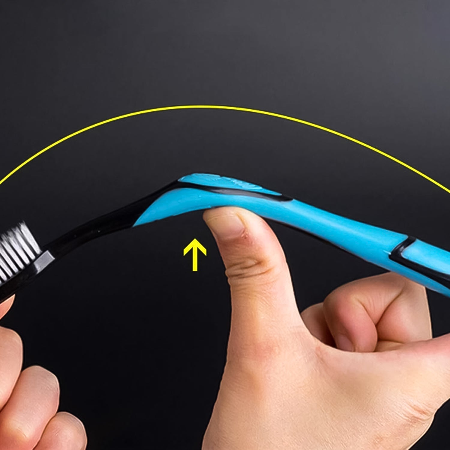 Soft Toothbrush With Plastic Round Box for Men and Women, Kids, Adults Plastic Toothbrush (10 pcs Set / Mix Color)