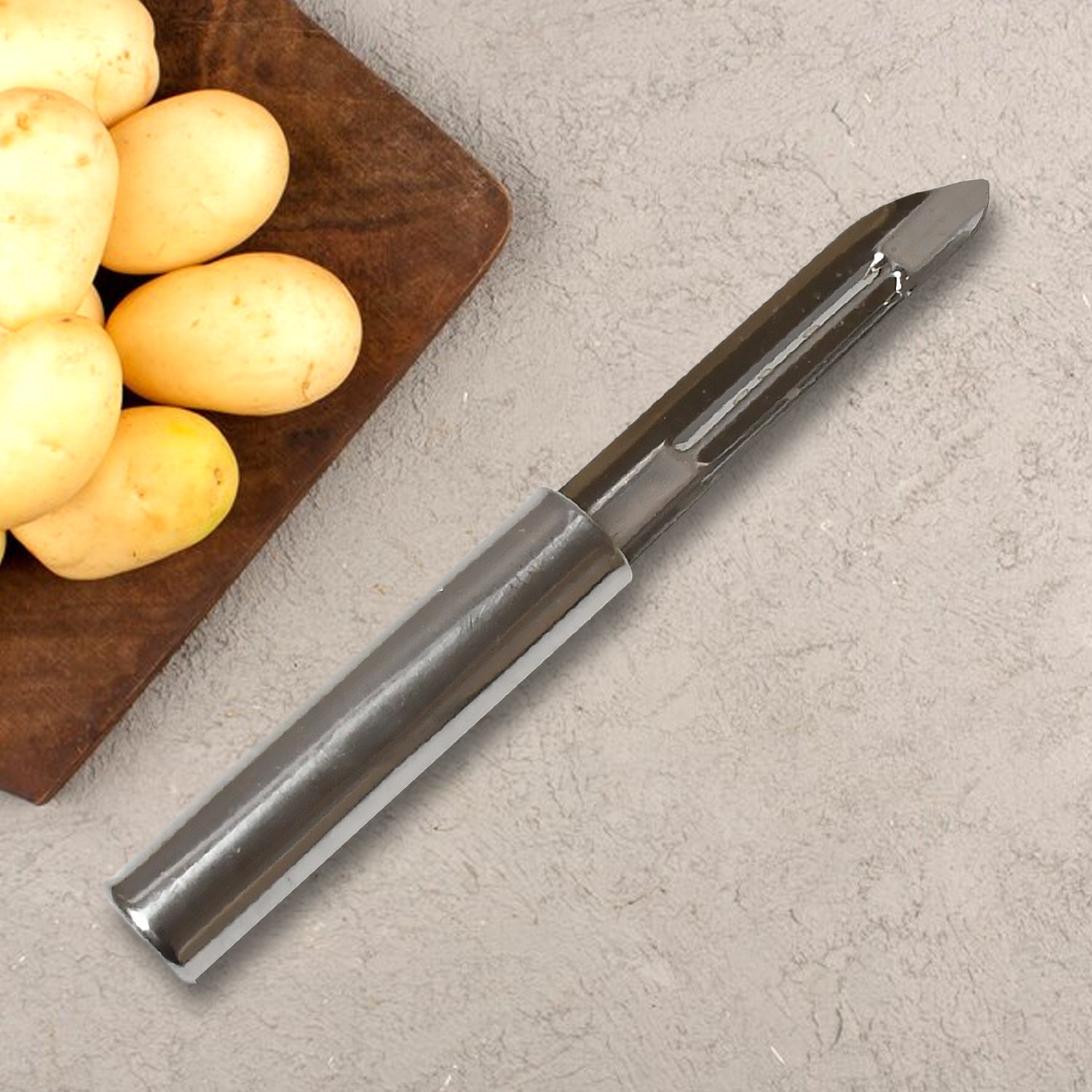 5639 Multi-Purpose Stainless Steel Peeler With Handle For Vegetables, Potato Peeler, Carrot, grated, Suitable for Peeling and shredding Fruit and Vegetables Kitchen Accessories, Piller (12 Pcs Set)