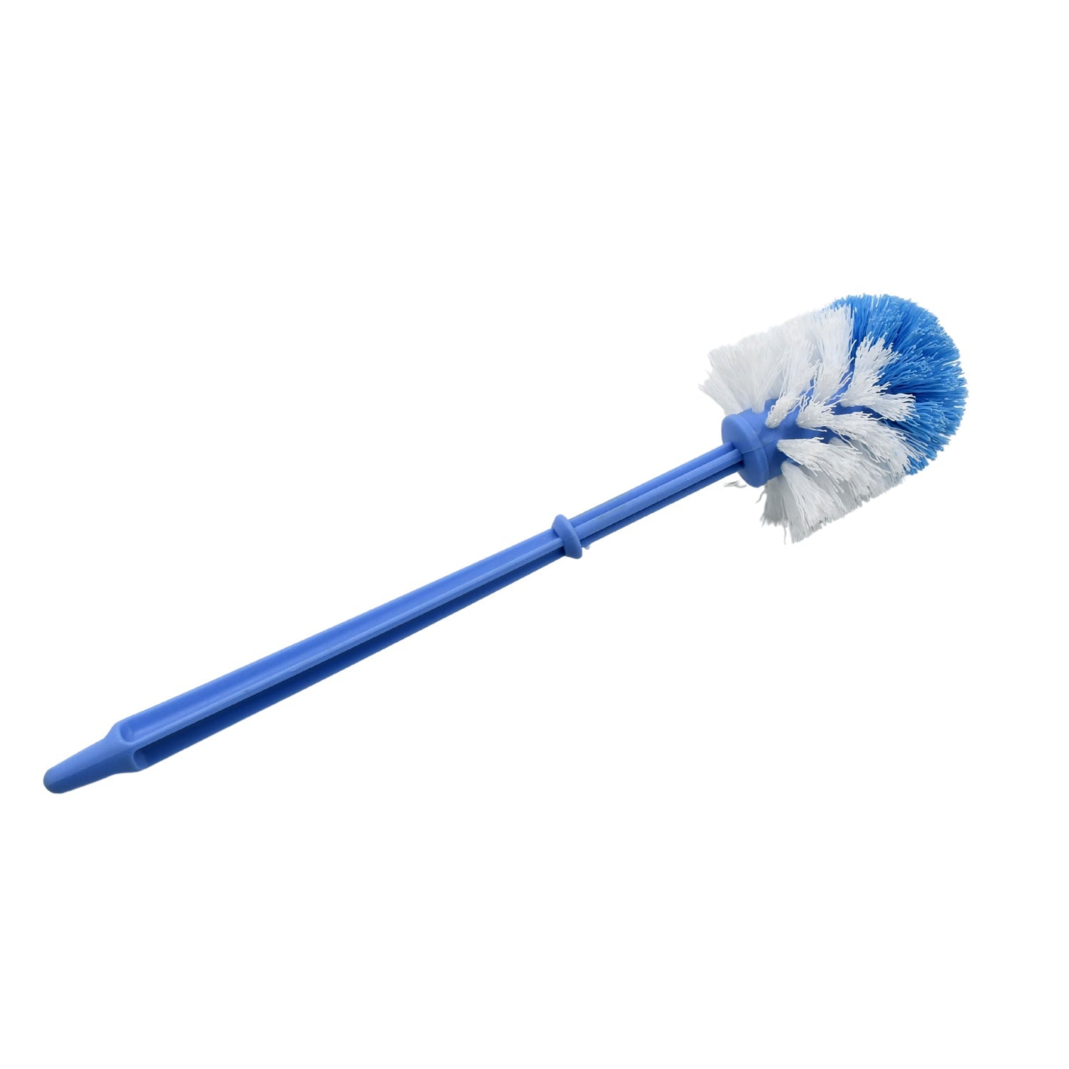 1299 Plastic Round Toilet Cleaner Brush Plastic Bathroom Cleaner - Round Hockey Stick Shape Toilet Brush
