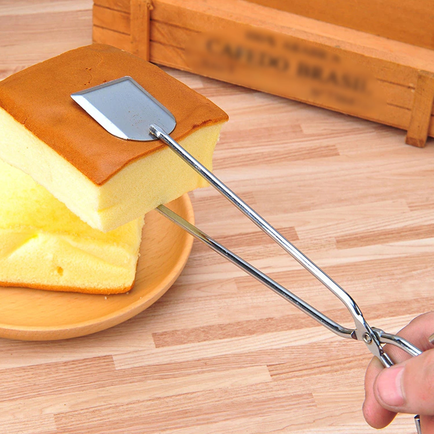 2604A HANDLE COOKING TONG, SALAD TONG, BUFFET BARBECUE CLIP