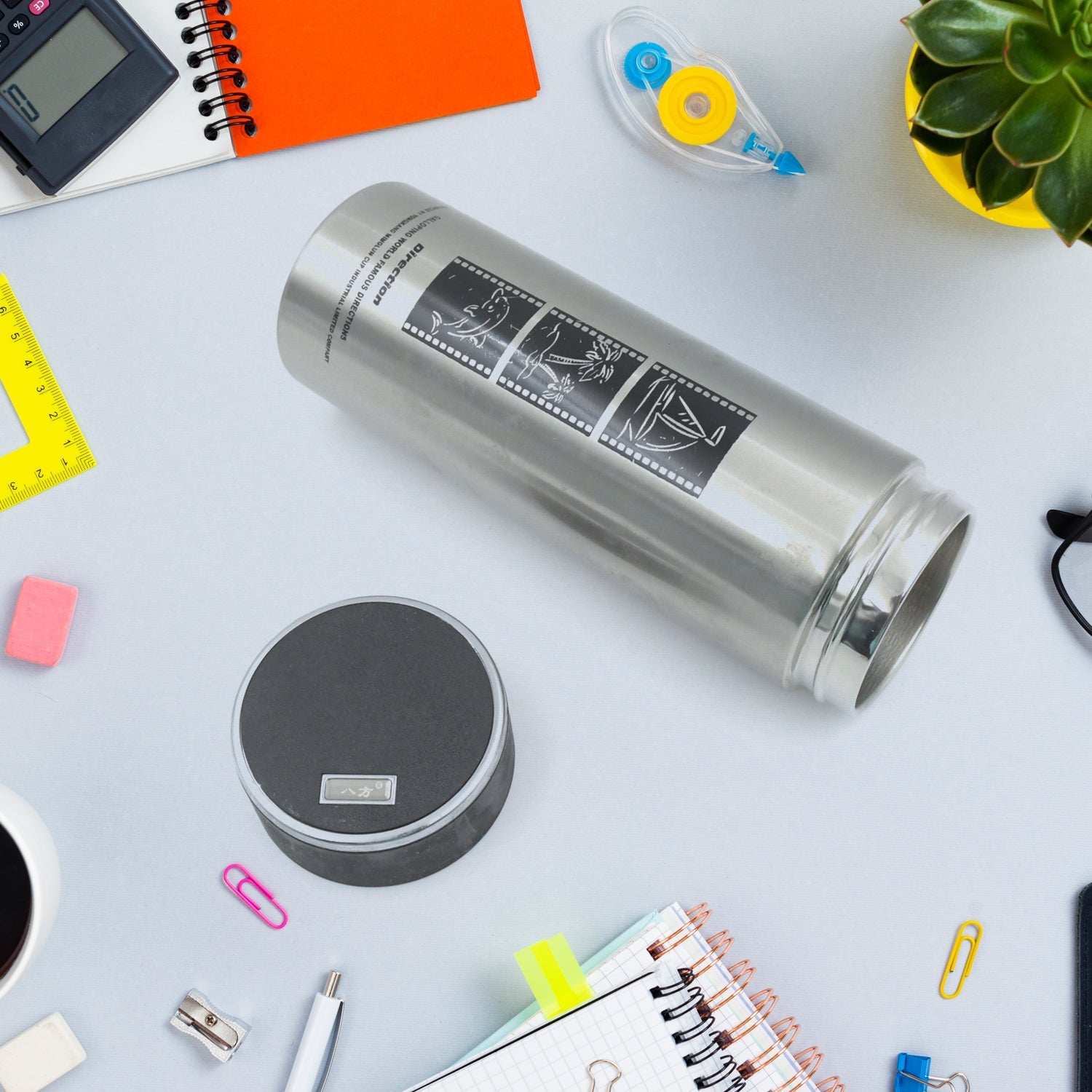 8488 STAINLESS STEEL HYDRA VACUUM INSULATED FLASK WATER BOTTLE (1 pc 420ML)