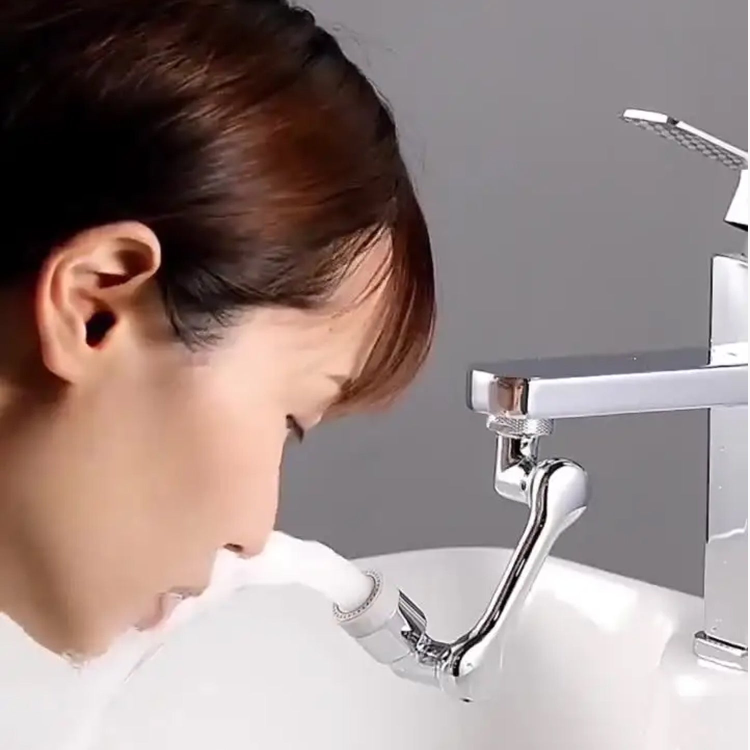 1509 Splash Faucet Filter Faucet, 1080 Rotating Faucet Sprayer Head Double O-ring Design, Movable Tap Water Saving, Sink Aerator Extender For Bathroom Kitchen