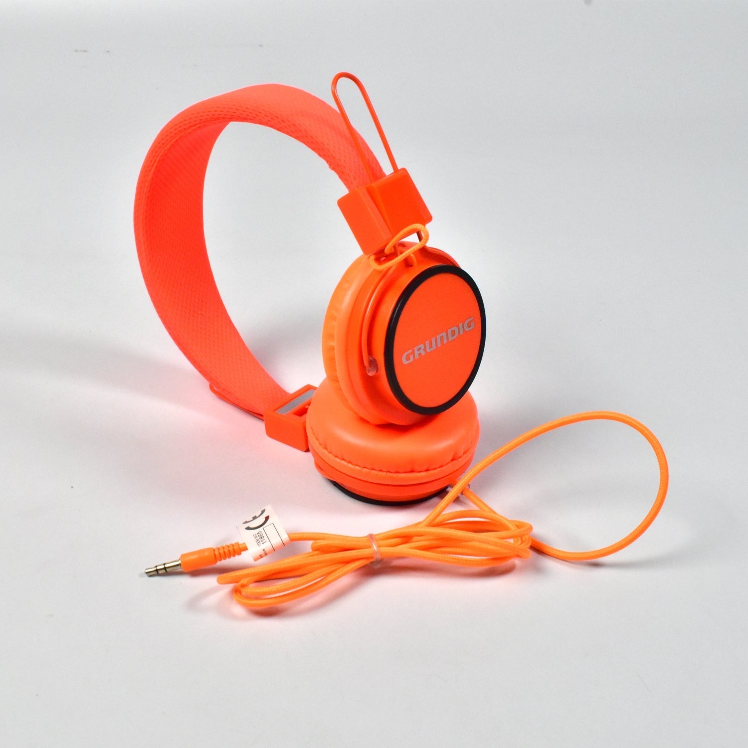 6389 Wired On Ear Headphones With Mic With 3.5 Mm Drivers, In-Built Noise Cancelling, Foldable And Adjustable For Laptop/ Pc / Office / Home