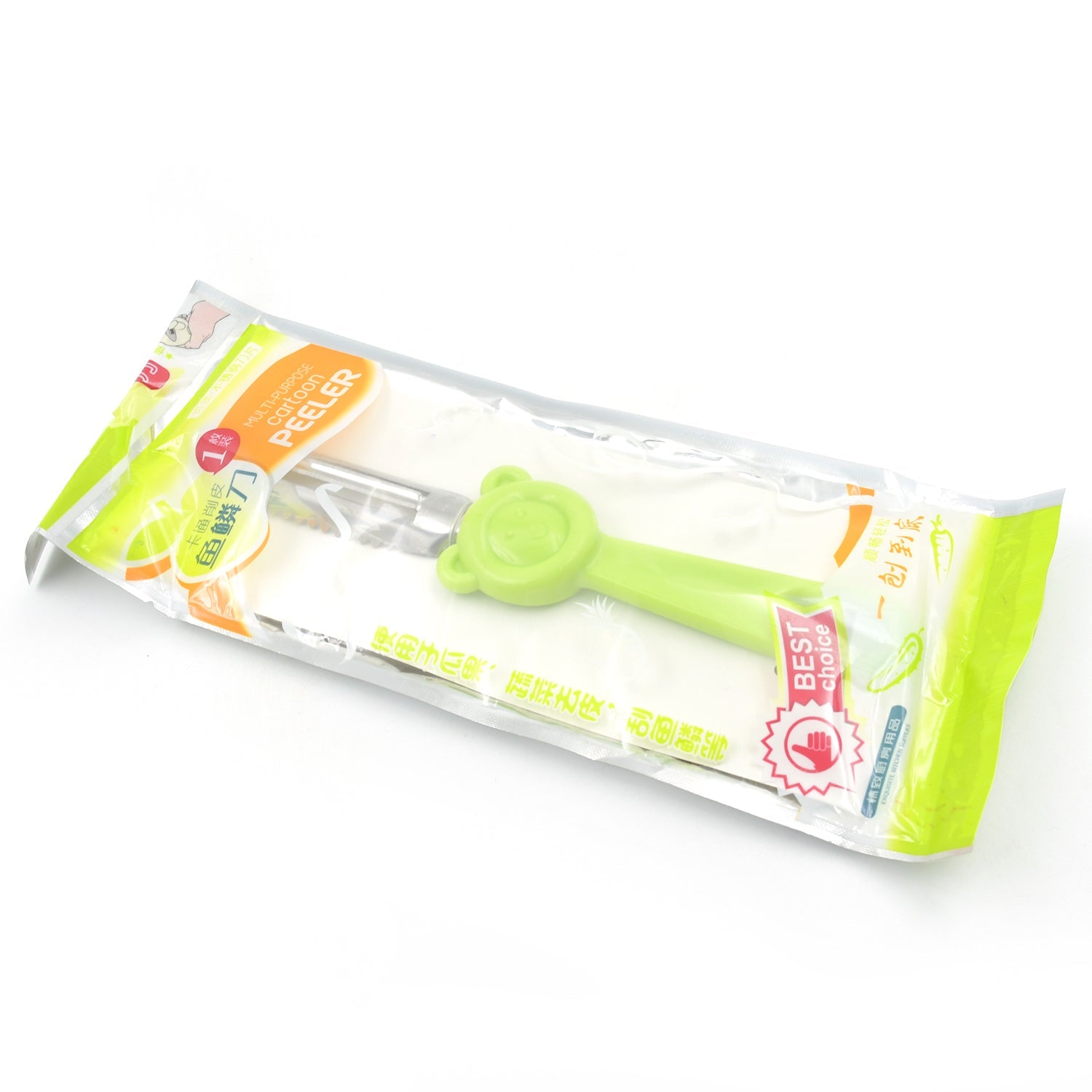 5523 Multi-Purpose Stainless Steel Peeler With Handle For Vegetables, 2 in 1 Potato Peeler and Cutter, Stainless Steel Potato Peeler, grated Carrot, grated, Suitable for Peeling and shredding Fruit and Vegetables Kitchen Accessories (1 Pc)