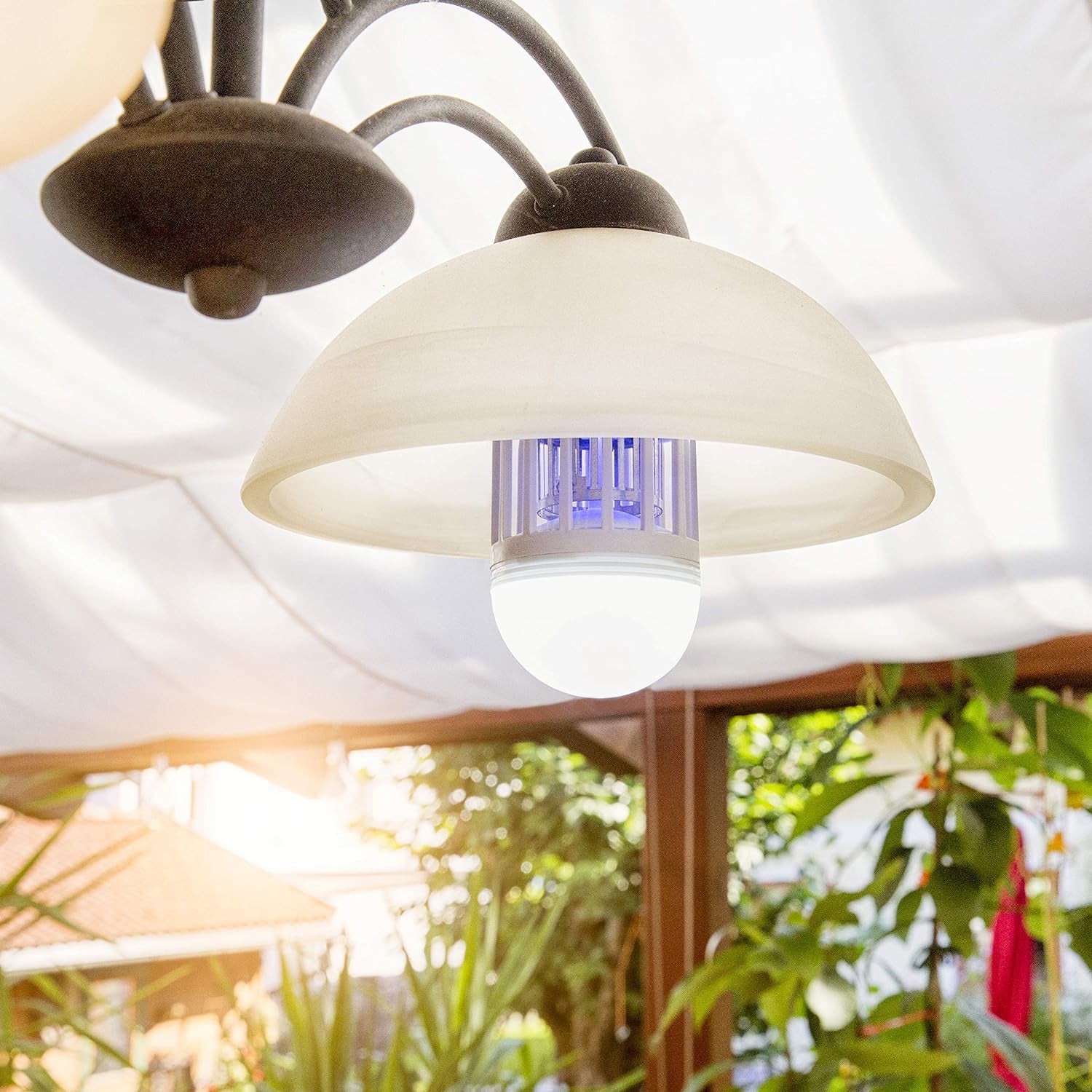 12W & 15W Mosquito Killer Lamp E27 Summer Moths Flying Insects Led Zapper Mosquito Killer Lamp Light Bulb Household