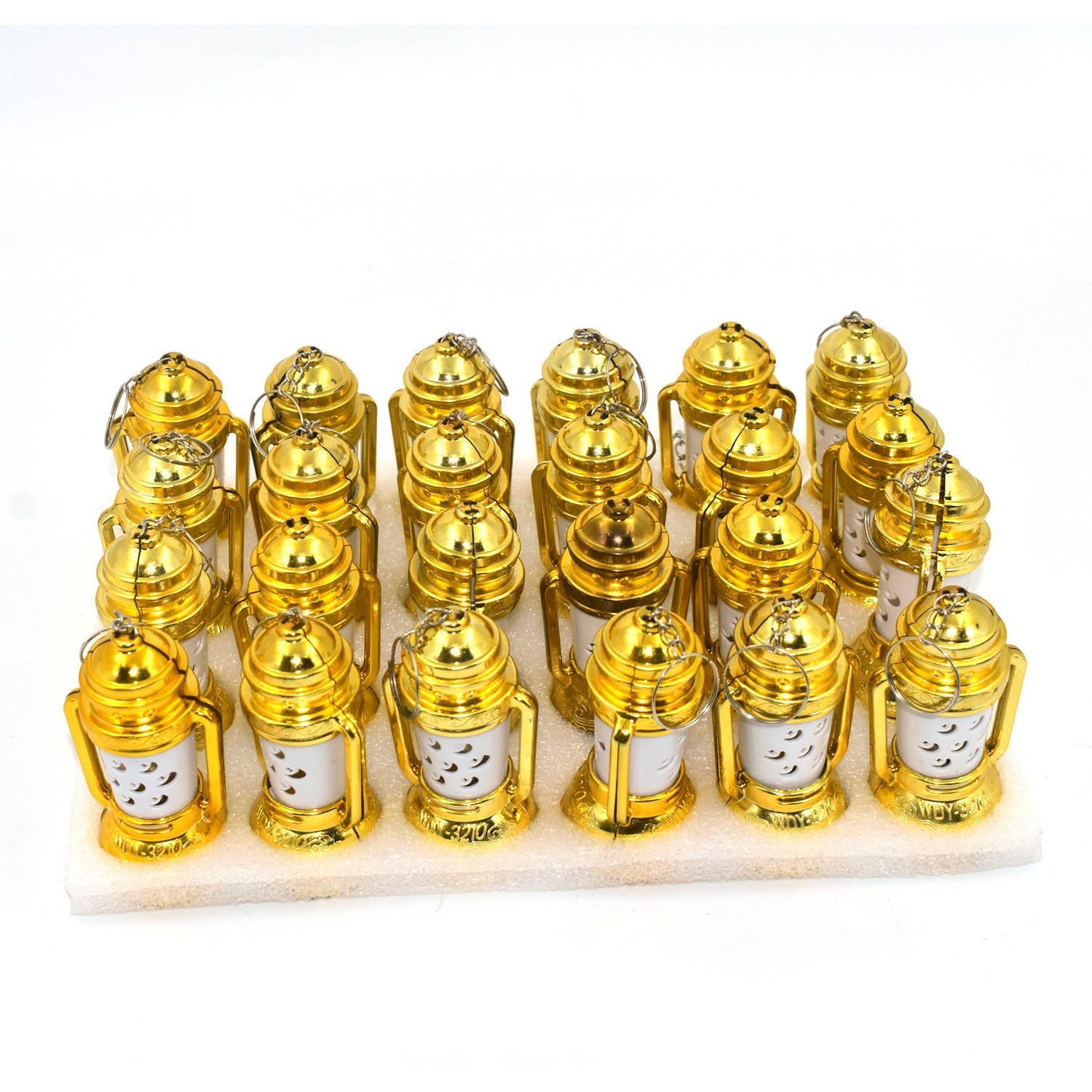 6014 Lantern Shape Decorative Led Lamp Set of 24pcs