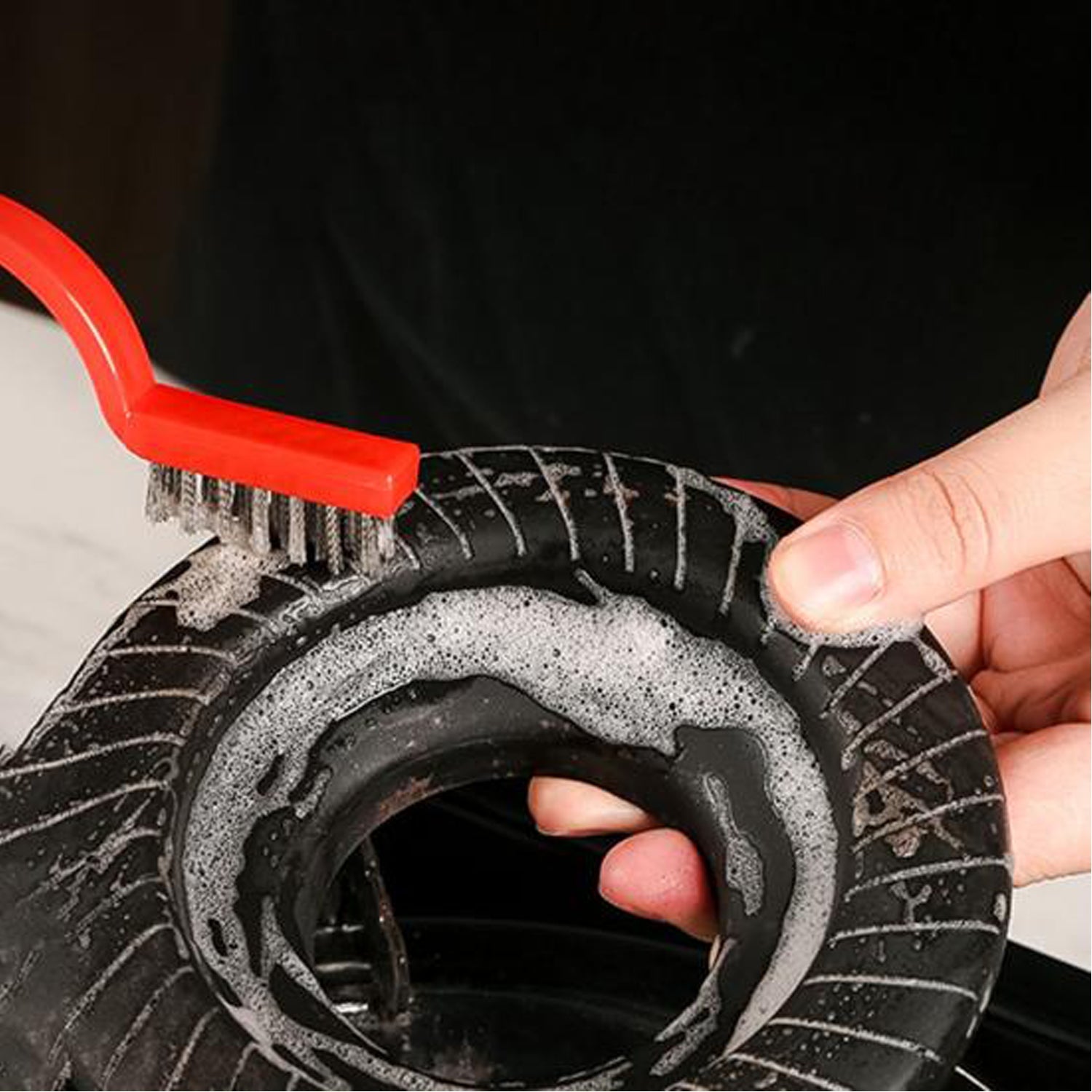 2166 3pc Mini Wire Brush Set Brass Nylon Stainless Steel Bristles Household Cleaning Brush for Gas Stove, Smoke Machine Tool Burner Tiles Tap Rust Removal Welding Slag Dirt & Paint Scrubbing.