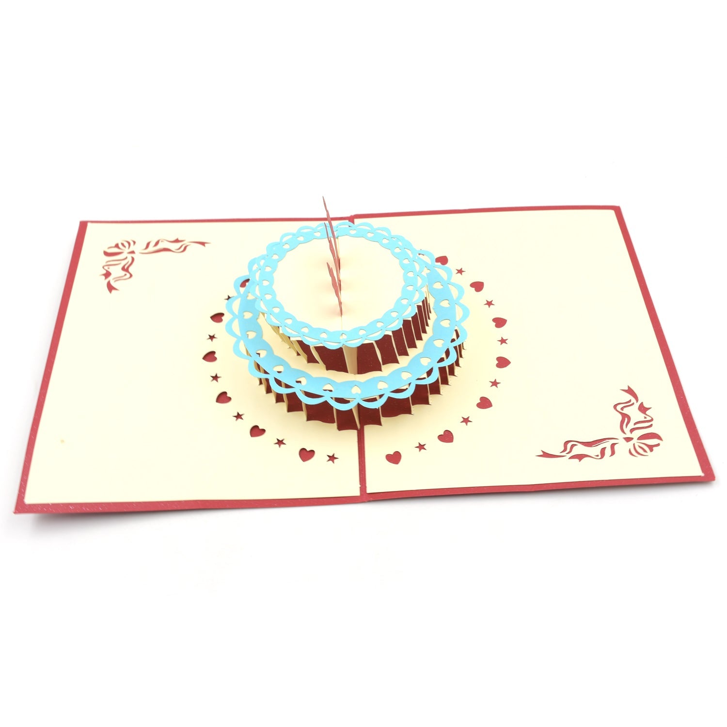 3D Paper Wish Card High Quality Paper Card All Design Card Good Wishing Card (All 3D Card Birthday Greeting Cards, Wedding Day Gift Card, Merry Christmas Card (1 Pc)
