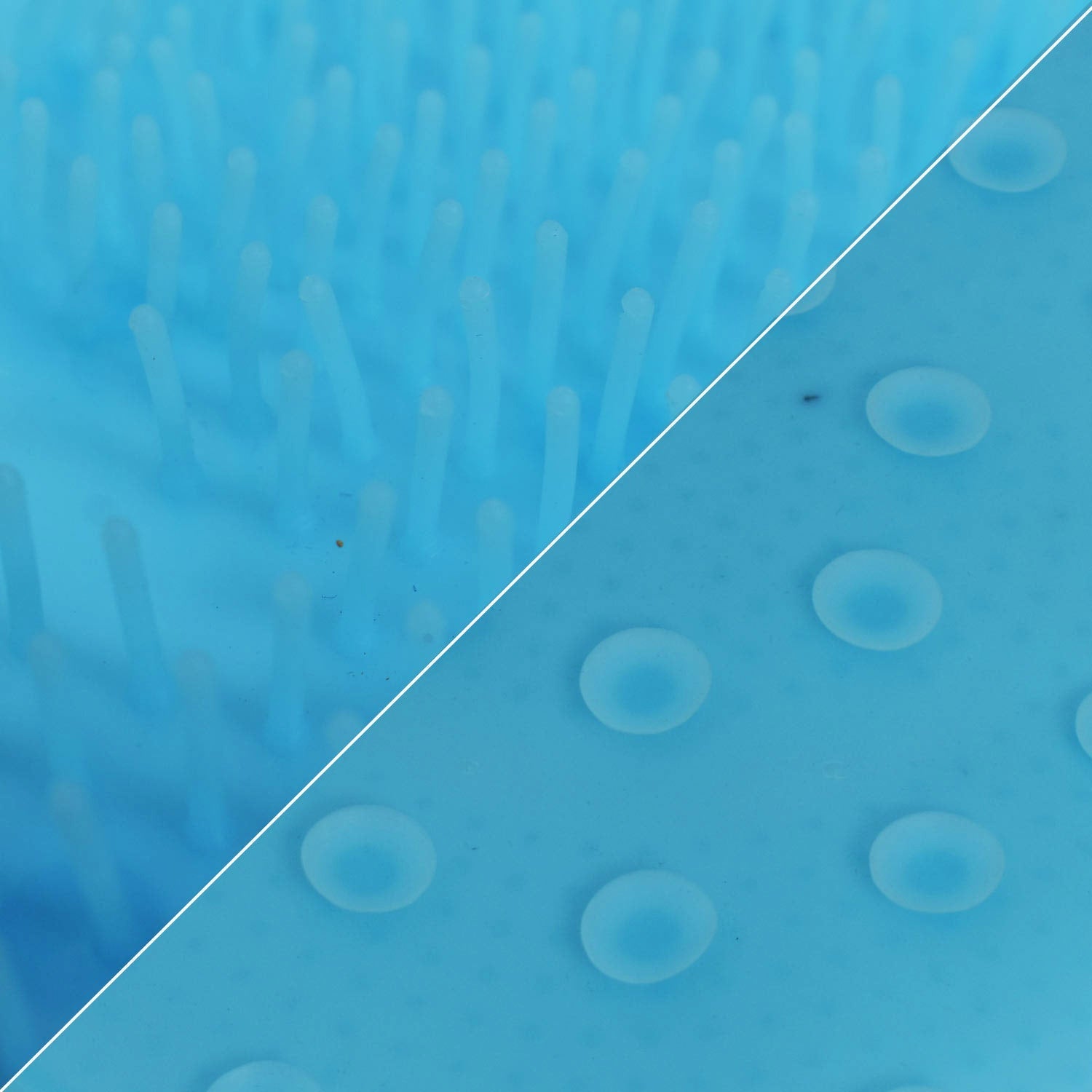 6210 Shower Foot Scrubber Brush with Suction, Acupressure Foot Mat