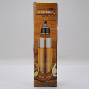2346 Oil Dispenser Transparent Plastic Oil Bottle | 1 Liter