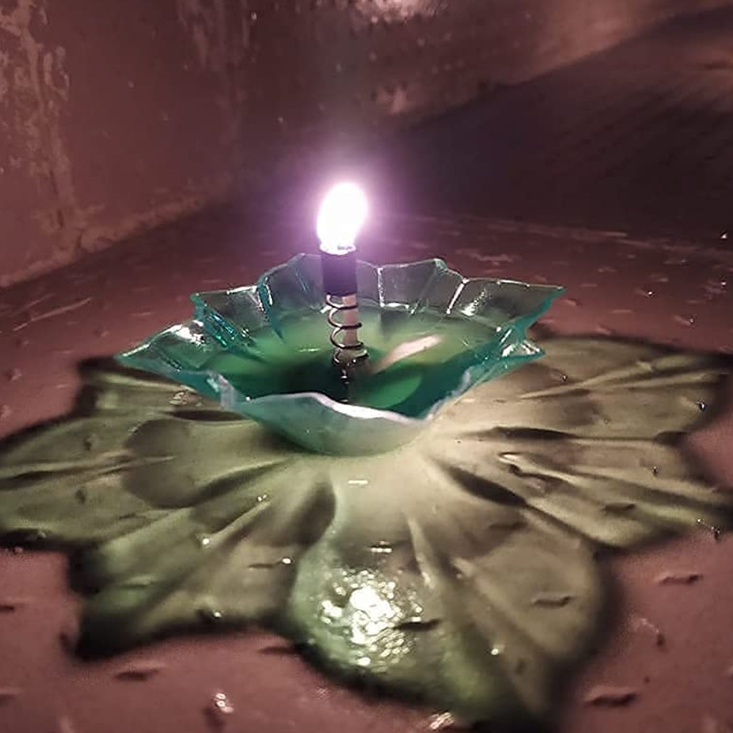 6004A Candle Cup with Multi Shape (Multicolor) (12 Pcs Set)