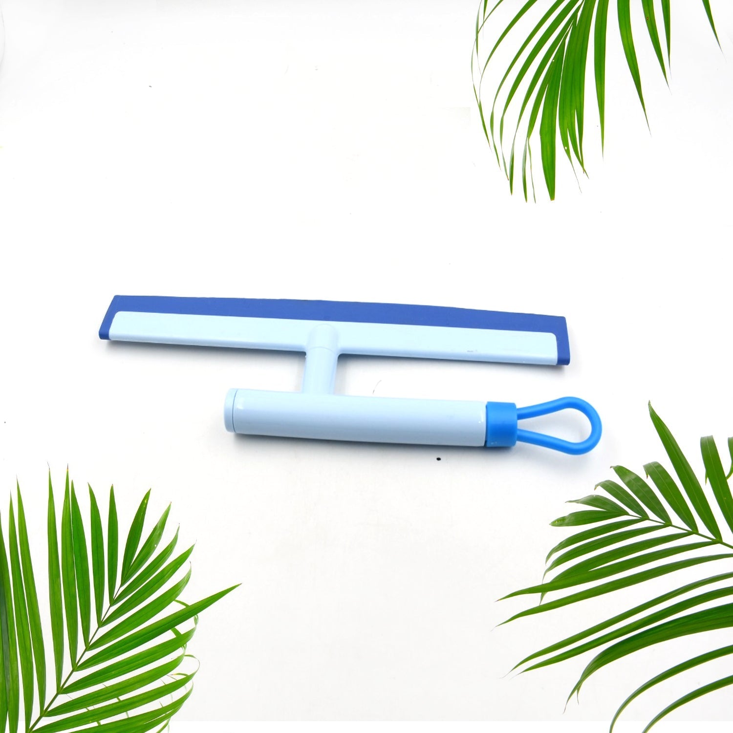 7996 Glass Cleaning Wiper Window Cleaner, for Bathroom, Windows, and Car Glass, Window Mirror Scraper Brush with Soft Rubber