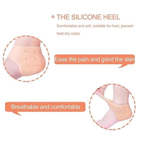339 Moisturizing Skin Softening Silicone Gel for Dry Cracked Heel Repair (Multicolour)  Tapaswee Enterprise